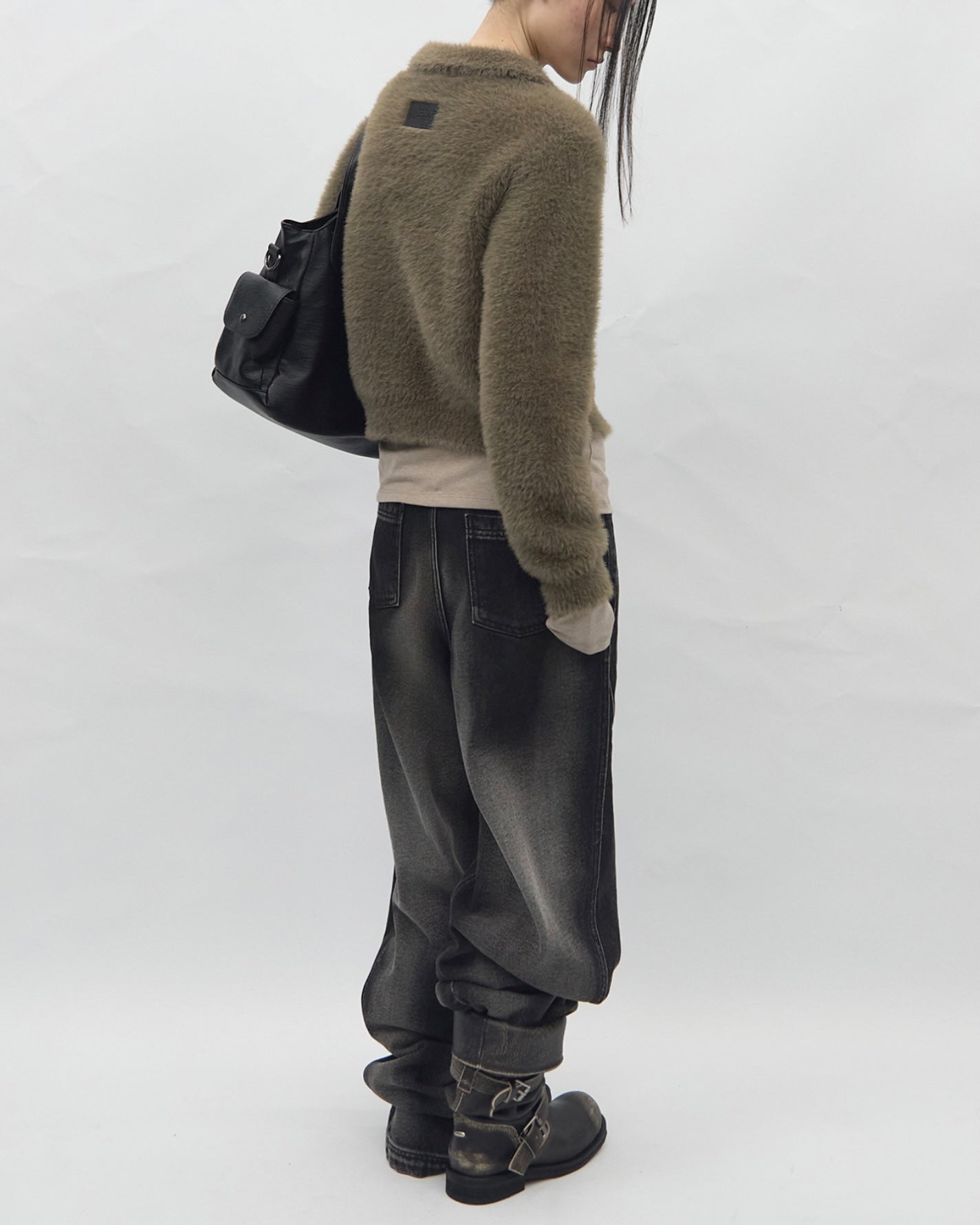 【BLR BLUER】Marked Silence Denim Pants