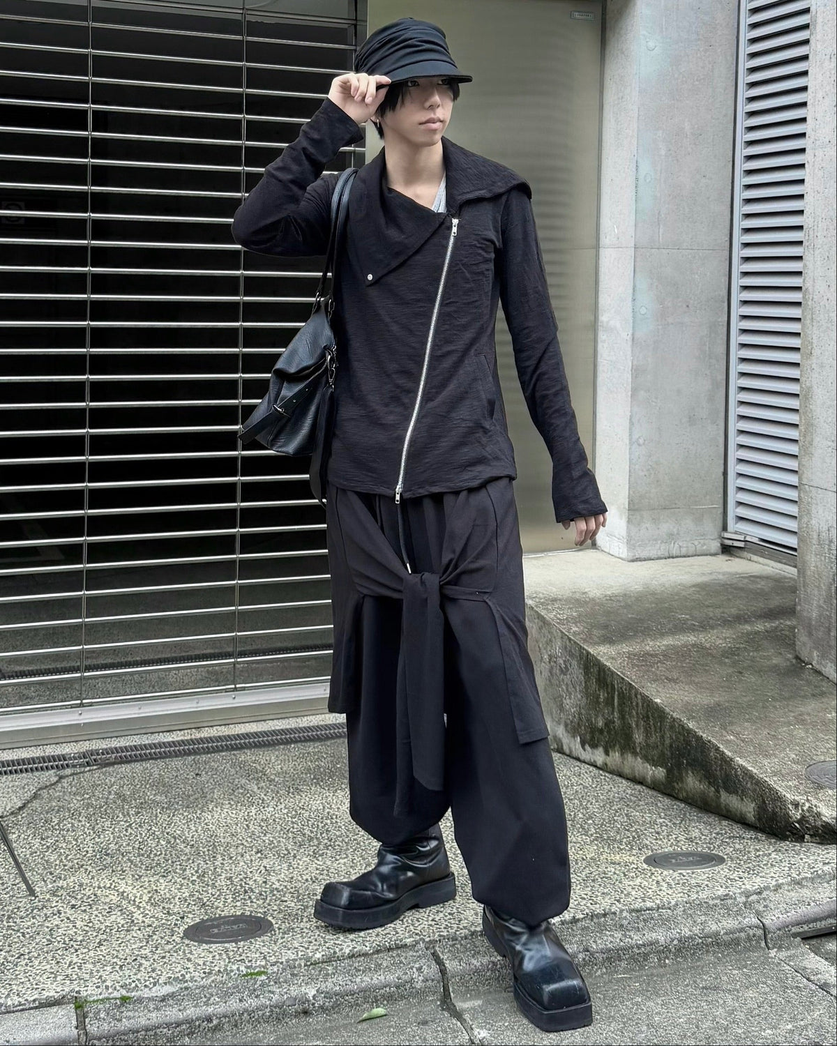 受注制【nmtc+】Drape Layer Pants (2color)