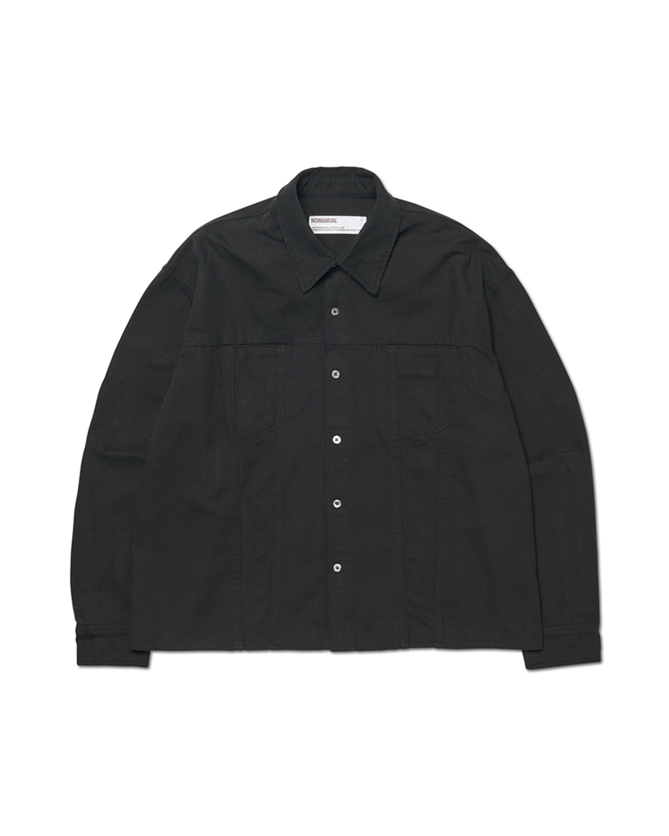 【NOMANUAL】M.L CROP SHIRT