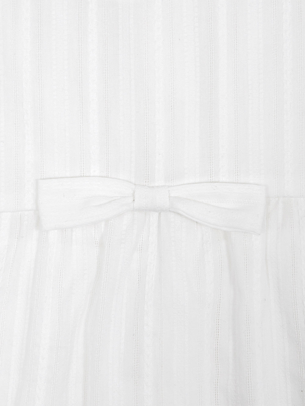 【TUOMIO】PUFF SLEEVES RIBBON BLOUSE