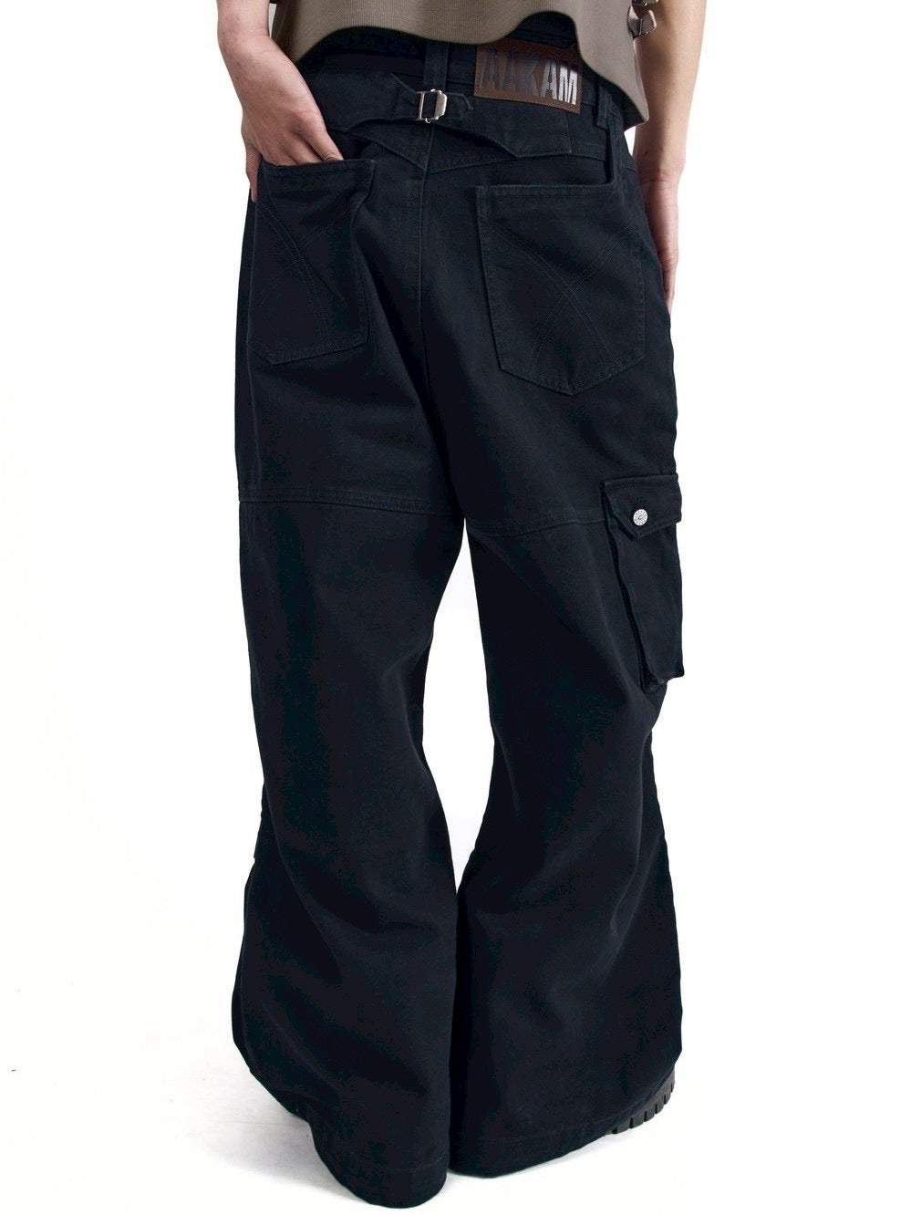 【AAKAM】Cowboy Chaps Cotton Pants