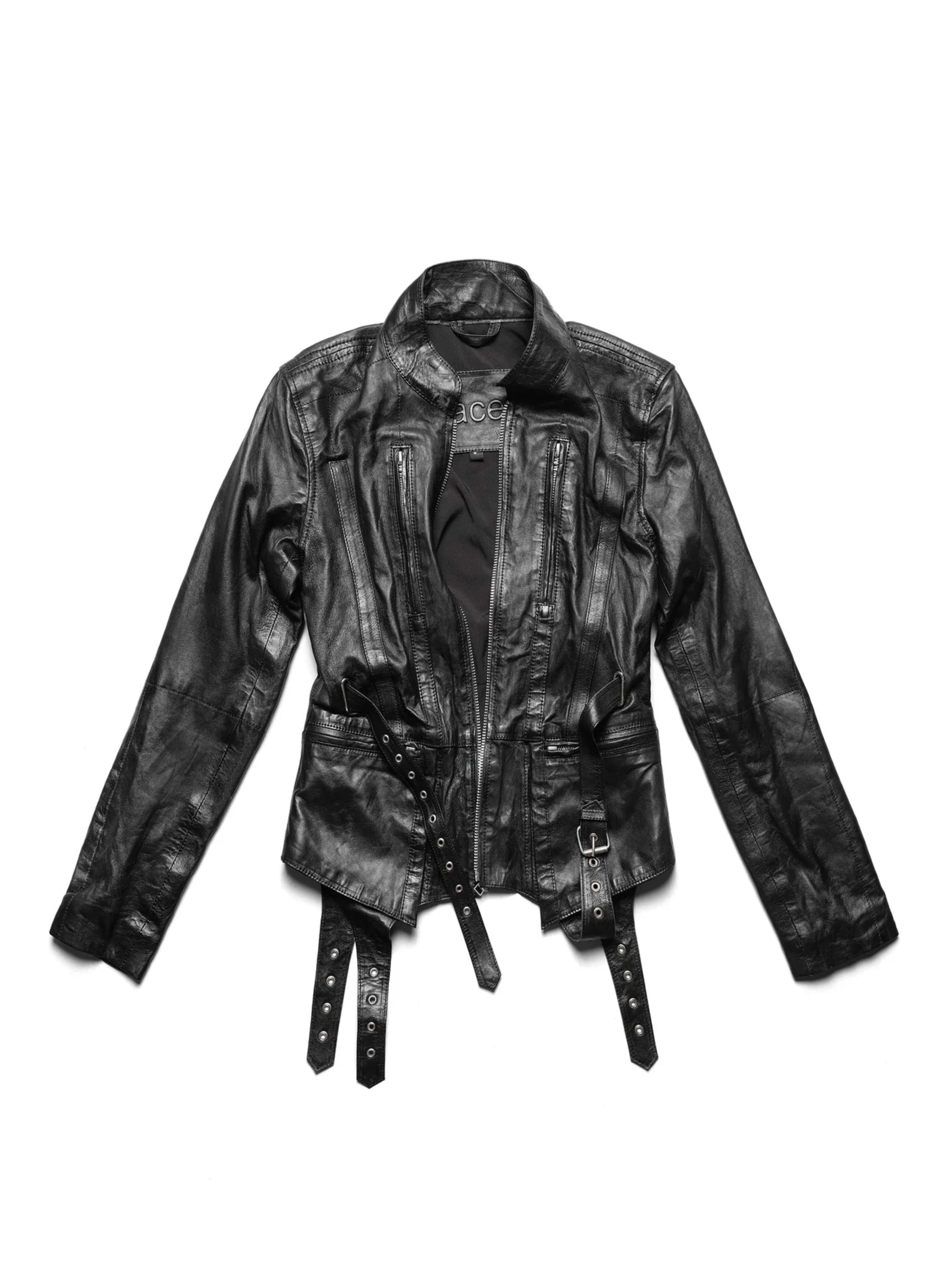 【RACER WORLDWIDE】Slim Leather Jacket
