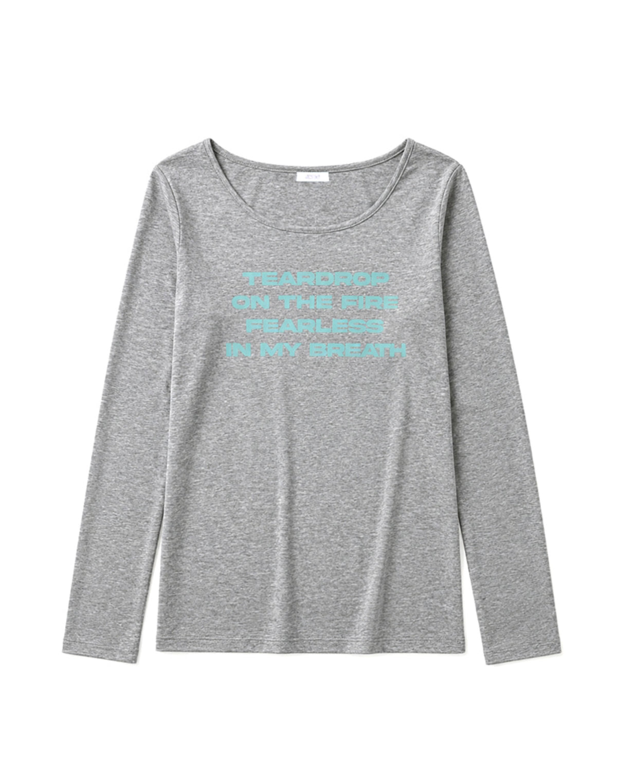 【runningHIGH】LETTERING SLIM L/S TEE