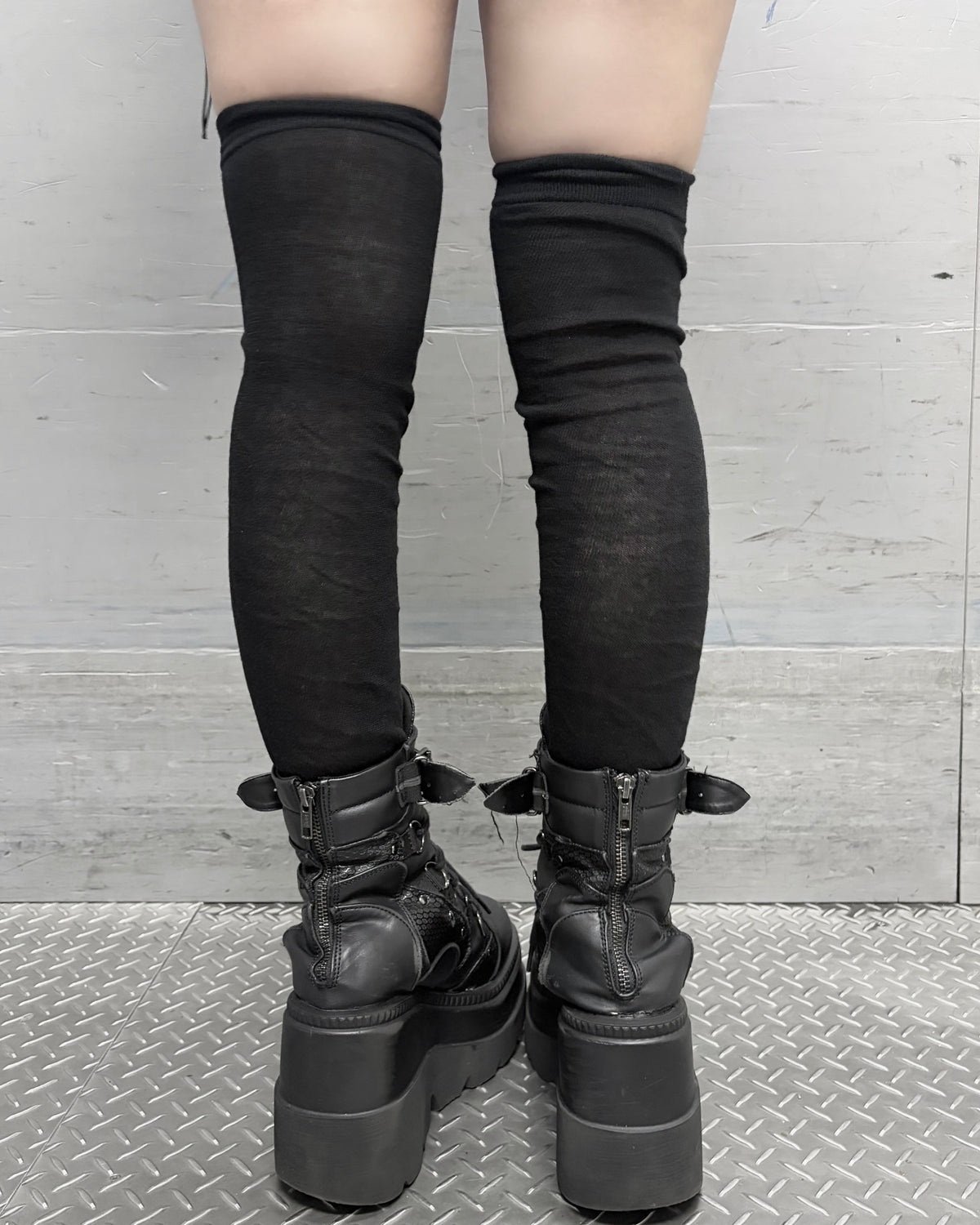 受注制【nmtc+】Over knee socks (3color)