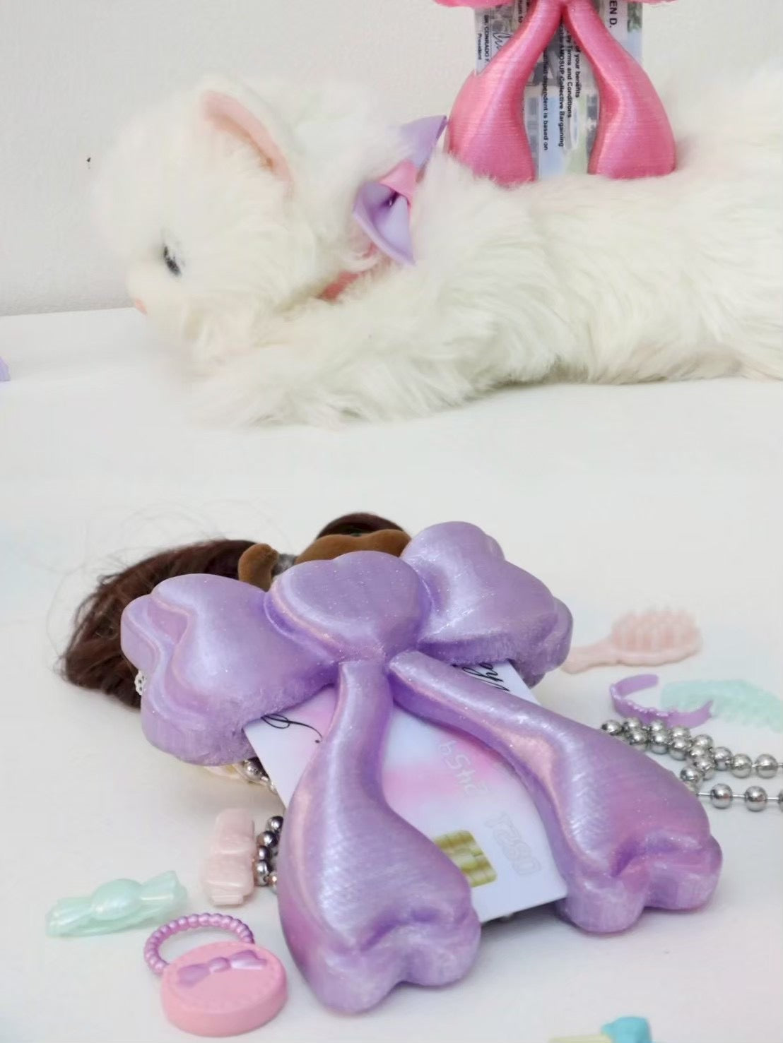 【EVERYTHINGS】Bows Card-Holder