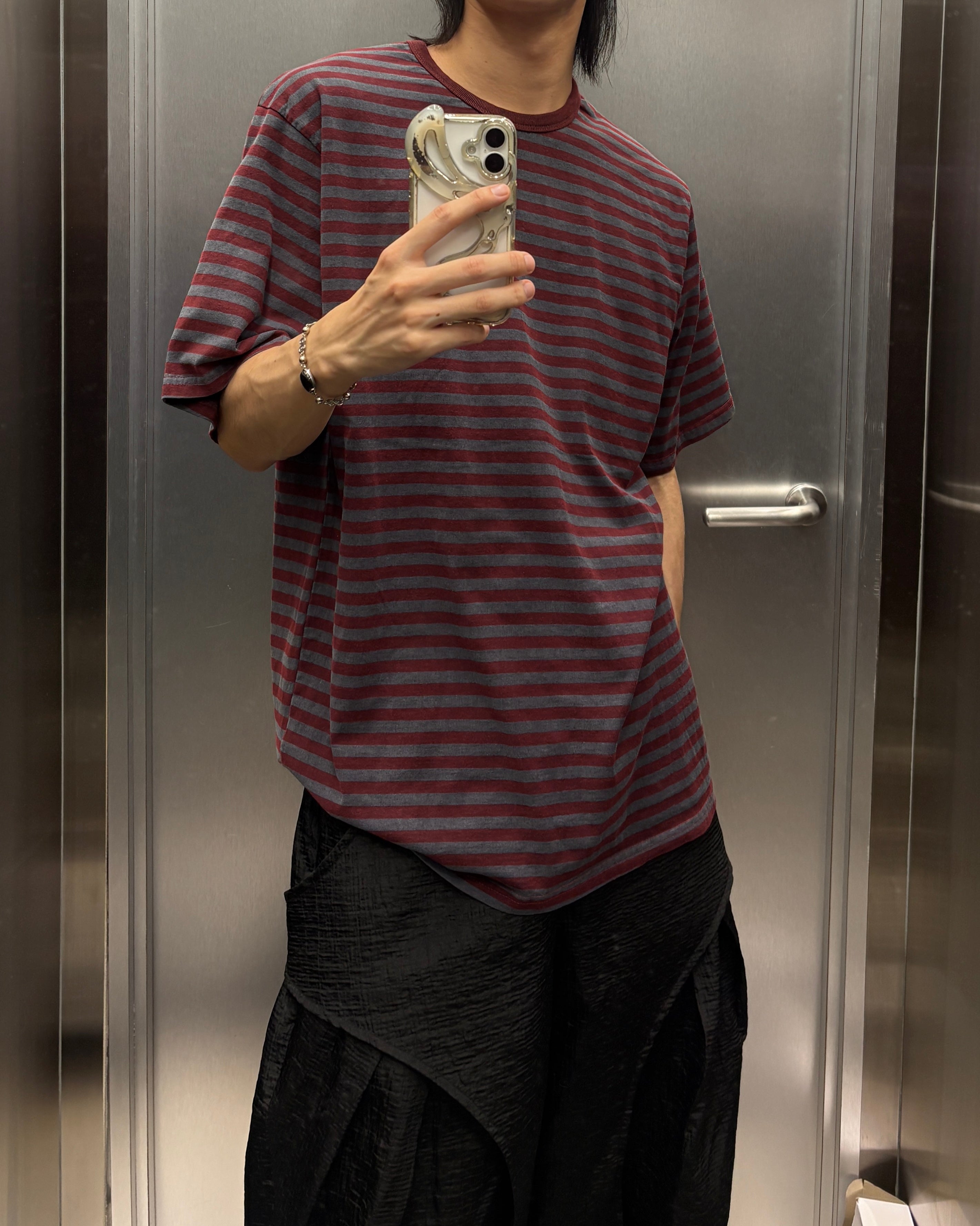 受注制【youll】border tee (3color)