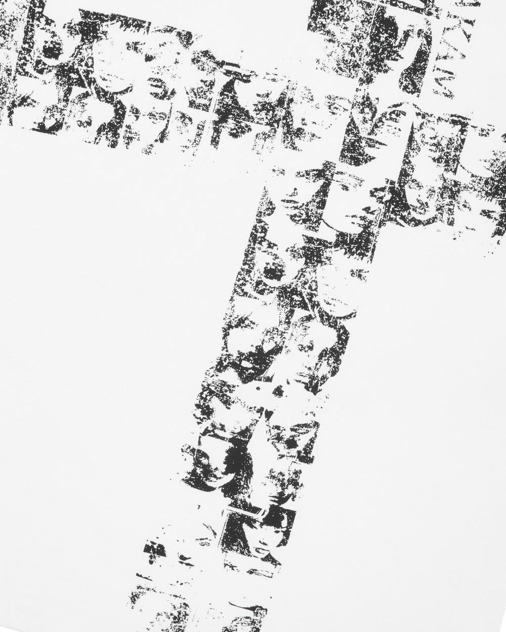 【AAKAM】Mosaic Cross Half Top