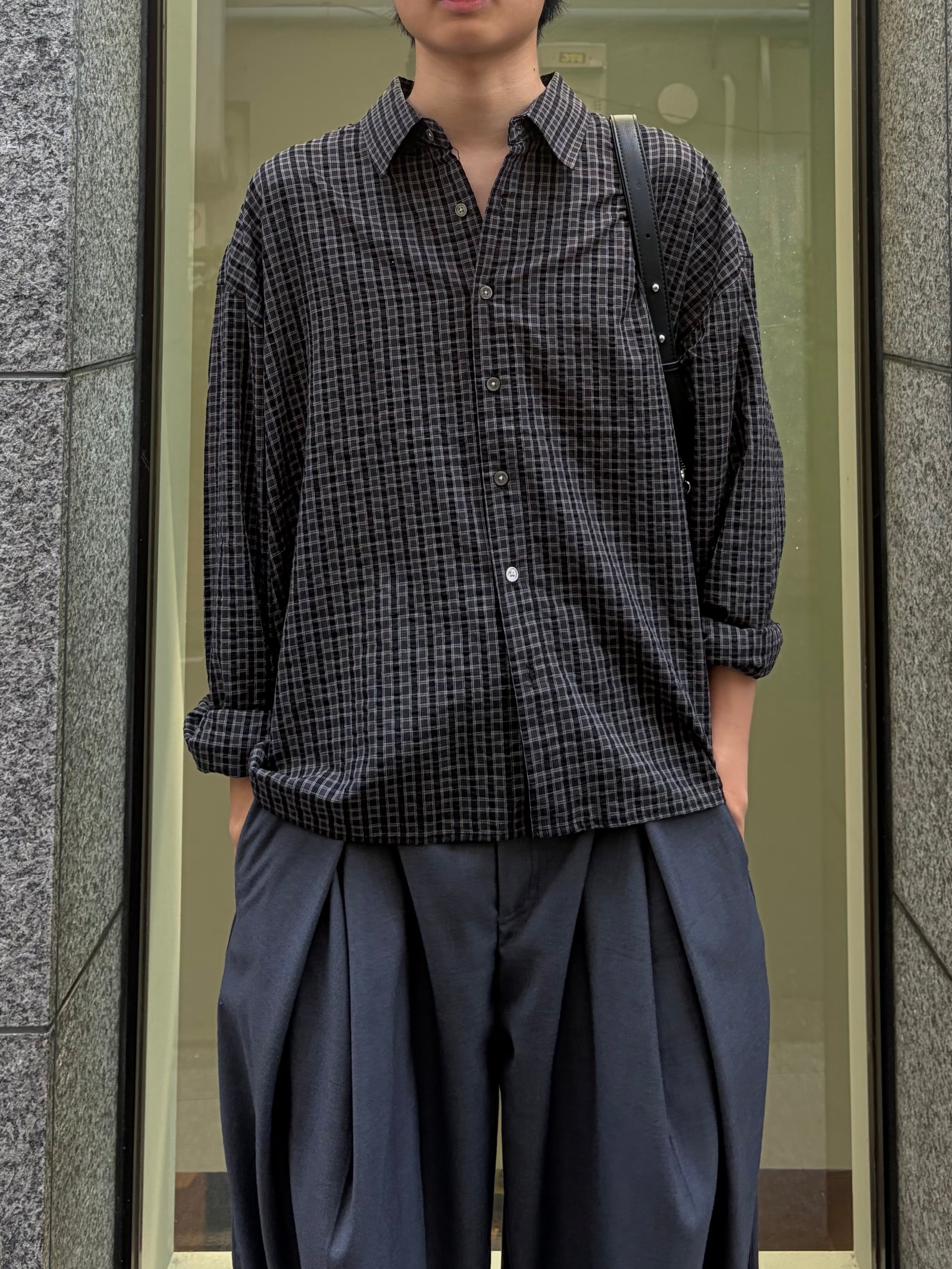 東京店WEB限定受注制【Chikashitsu +】daily hobo bag (2color)