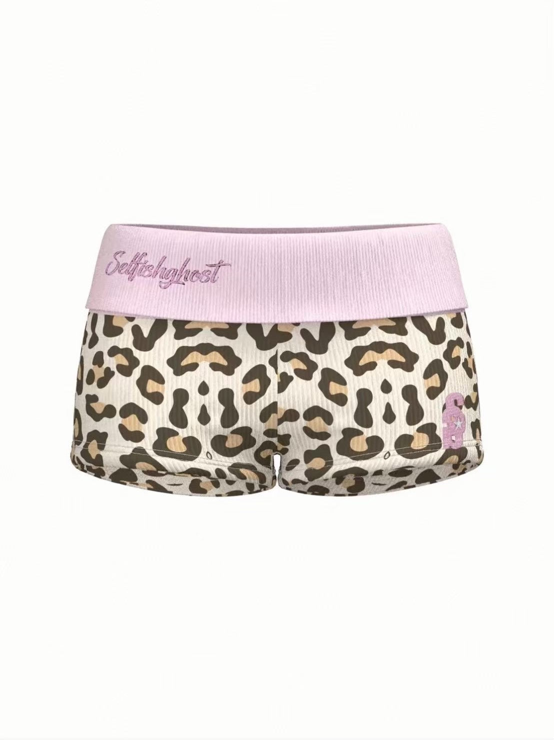 【SelfishGhost】Shibuya style leopard print shorts