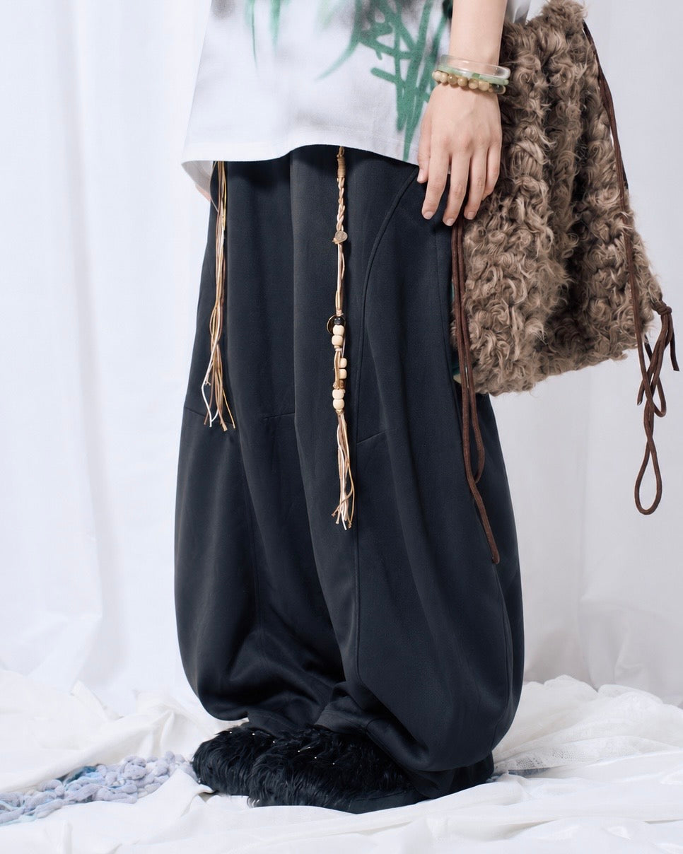 9/25 20:00 発売【Nerd out XU】nomad rope sweat pants