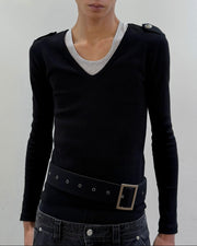 【LECYTO】Stray V-Neck Set