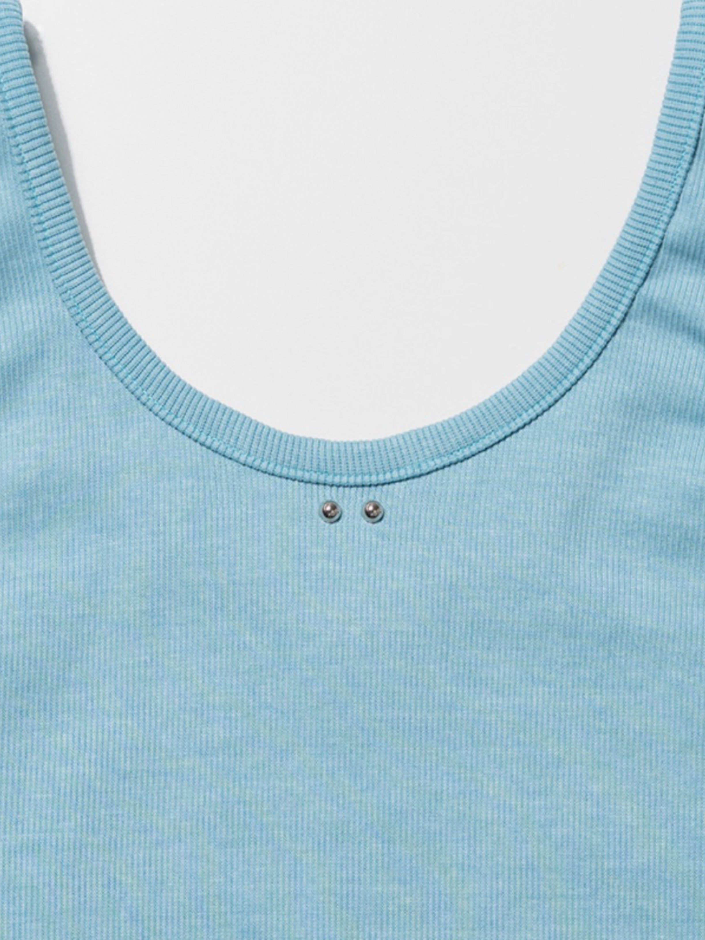 【FANCY CLUB】WASHED HEART SLEEVELESS