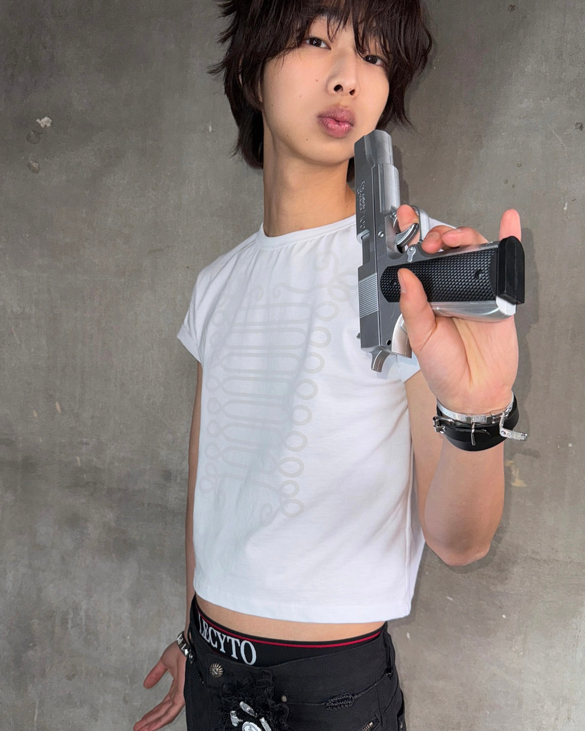 【LECYTO】Binary Hussar T-Shirt