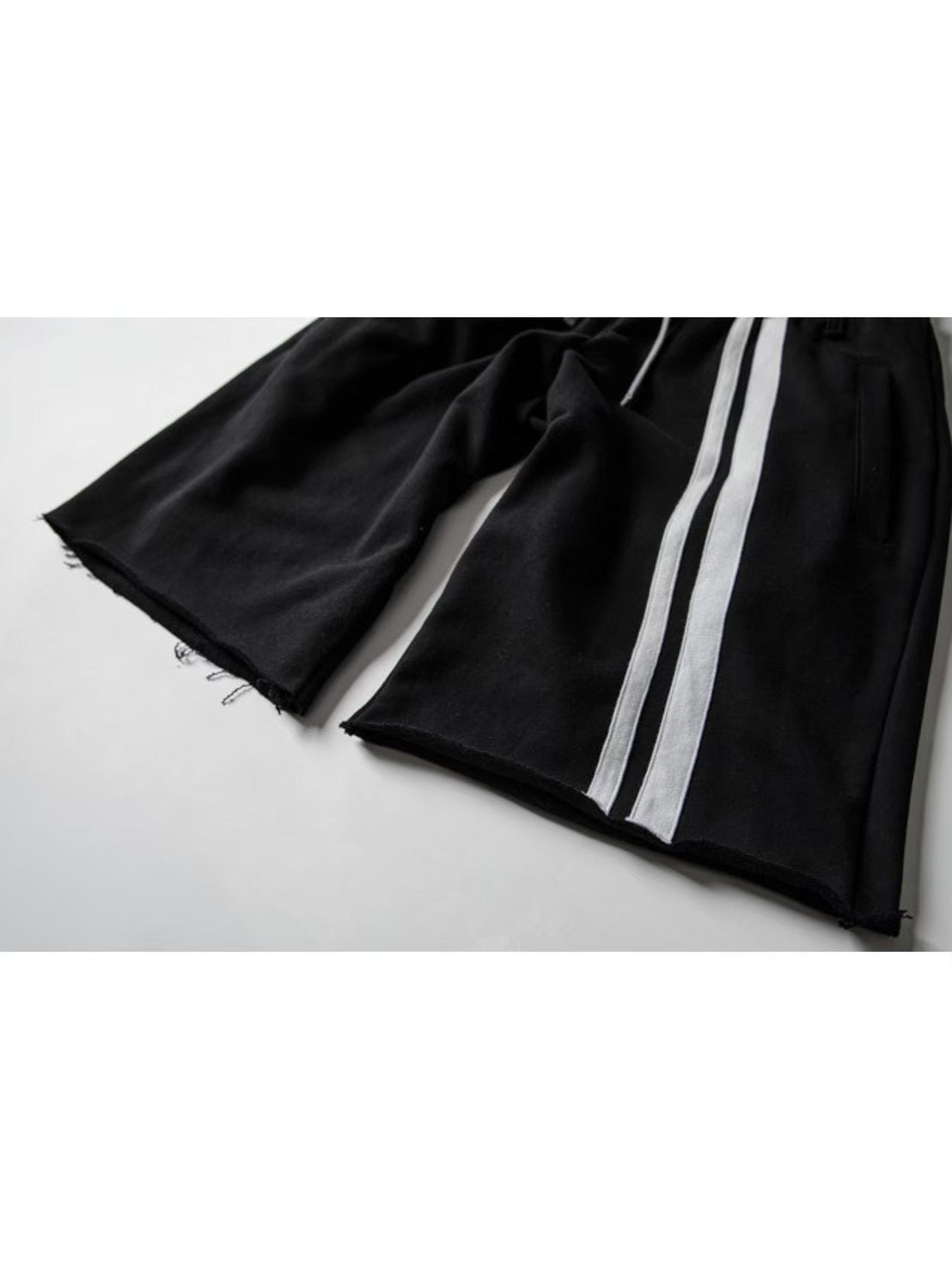 【roaringrad】Double Waist Bermuda Sweat Pants
