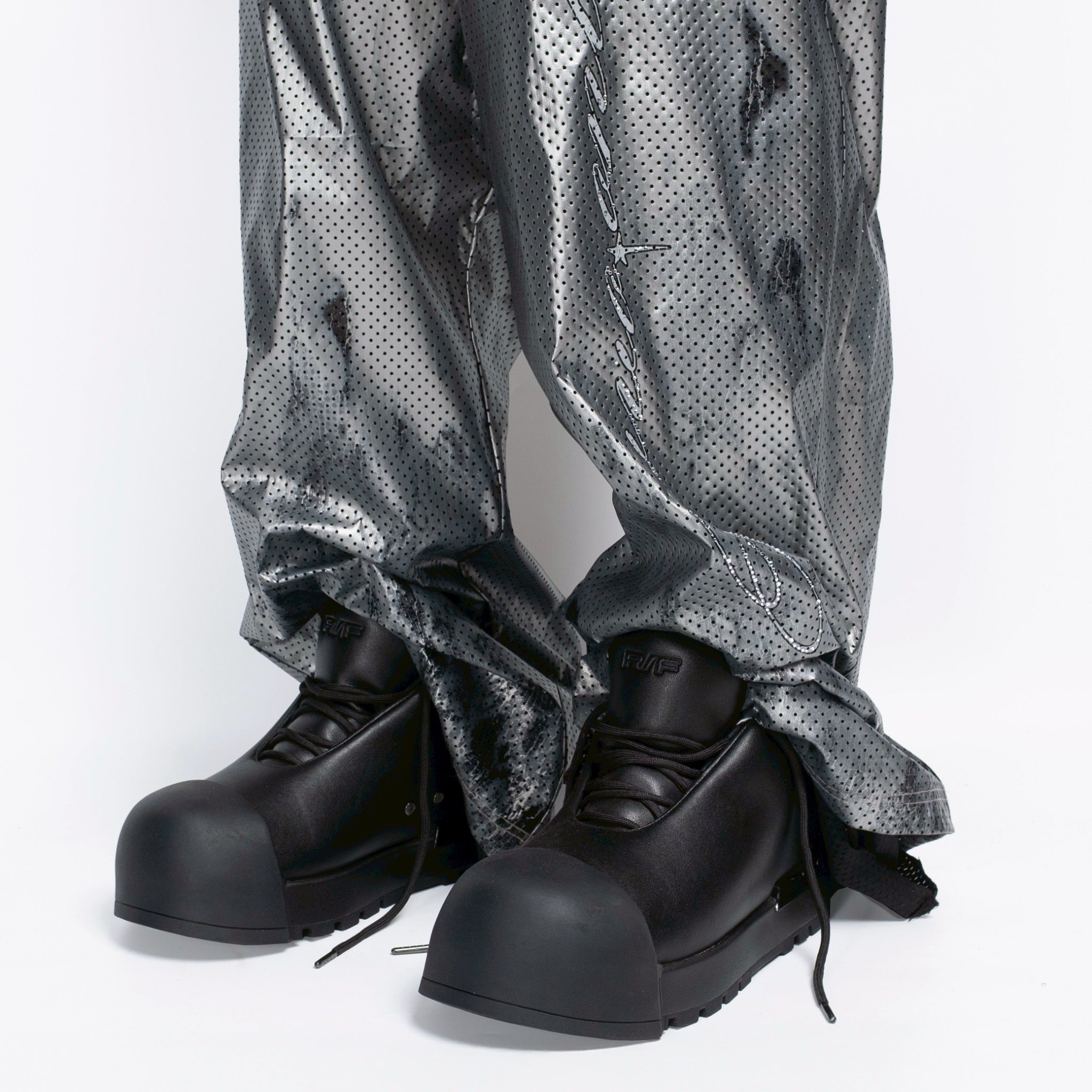 【F.V.V.O】R/F Architectural Combat low Boots