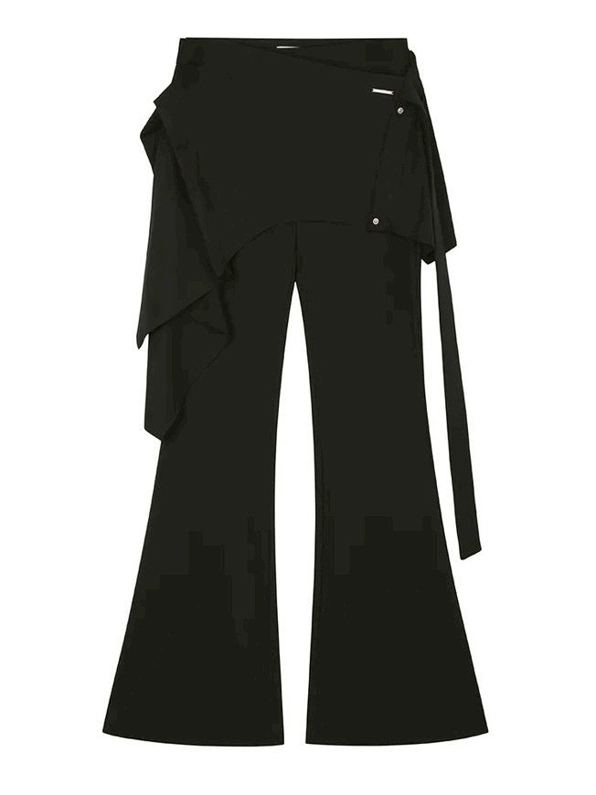 【ROCK CAKE】Wrap Skirt Leggings Pants