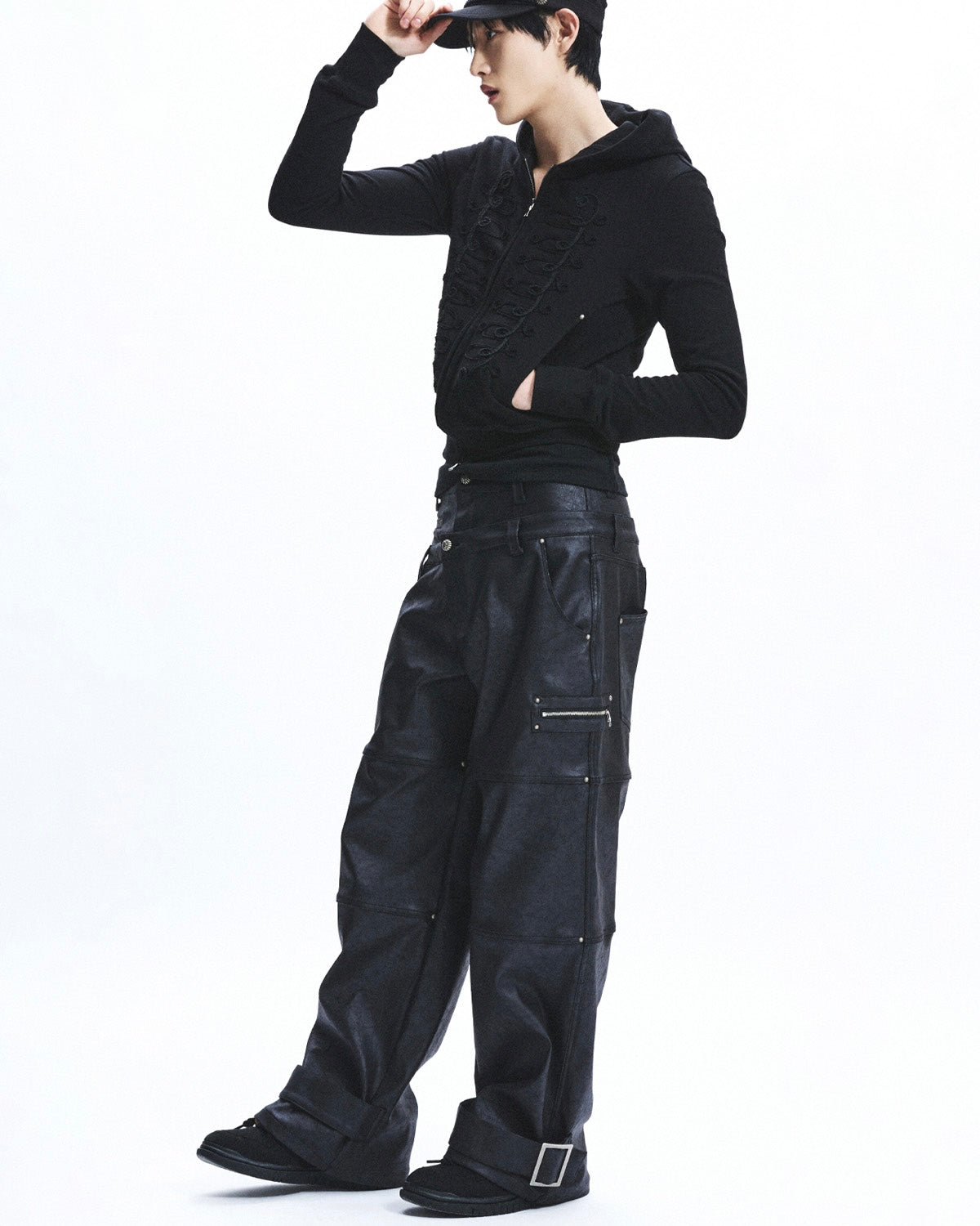 【LECYTO】Hussar Loop Zip-Up Hoodie