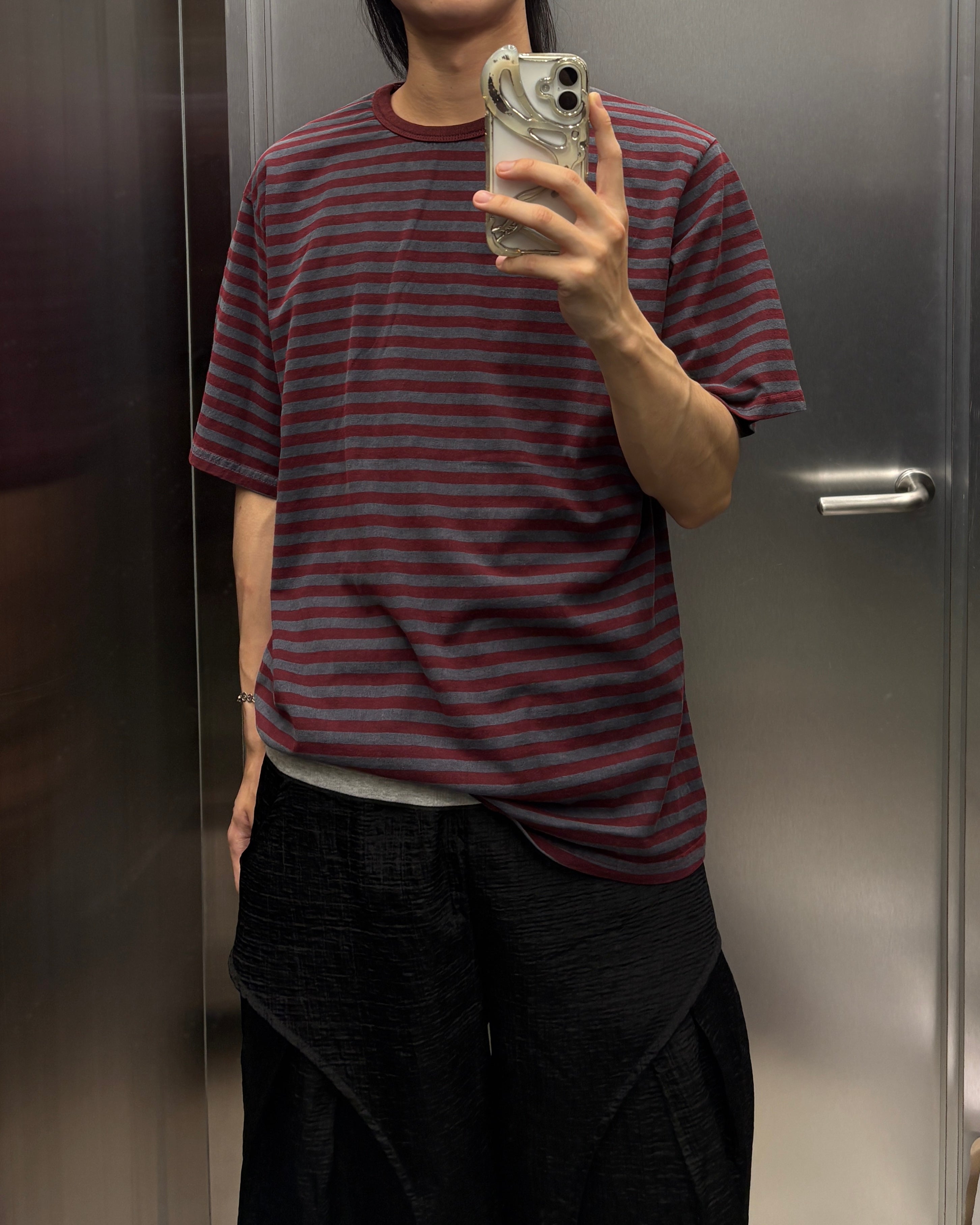 受注制【youll】border tee (3color)