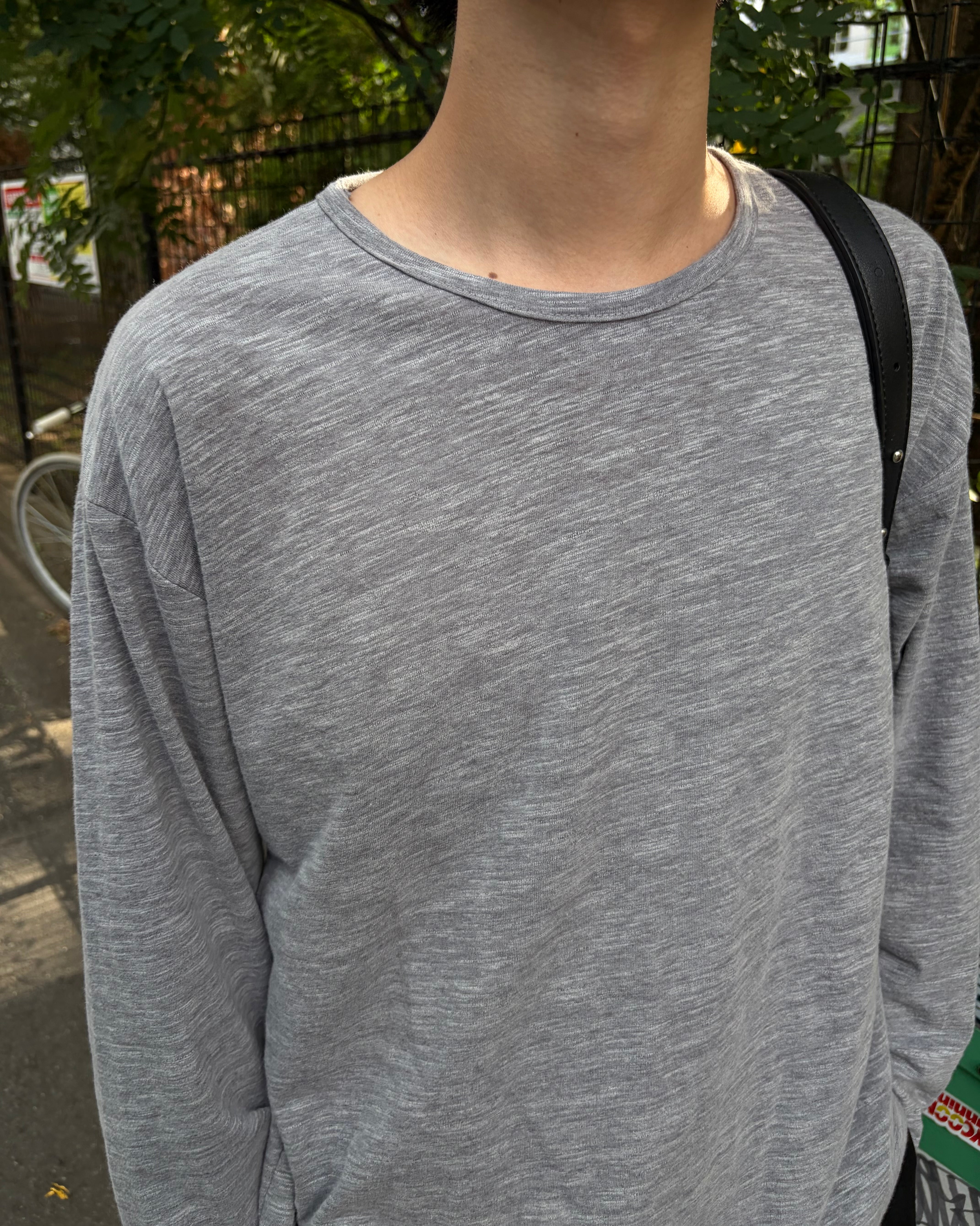 東京店WEB限定受注制【Chikashitsu +】summer slub long sleeve (4color)