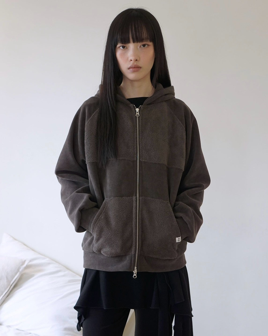 【Uglyshadow】FLEECE HOODIE ZIP-UP