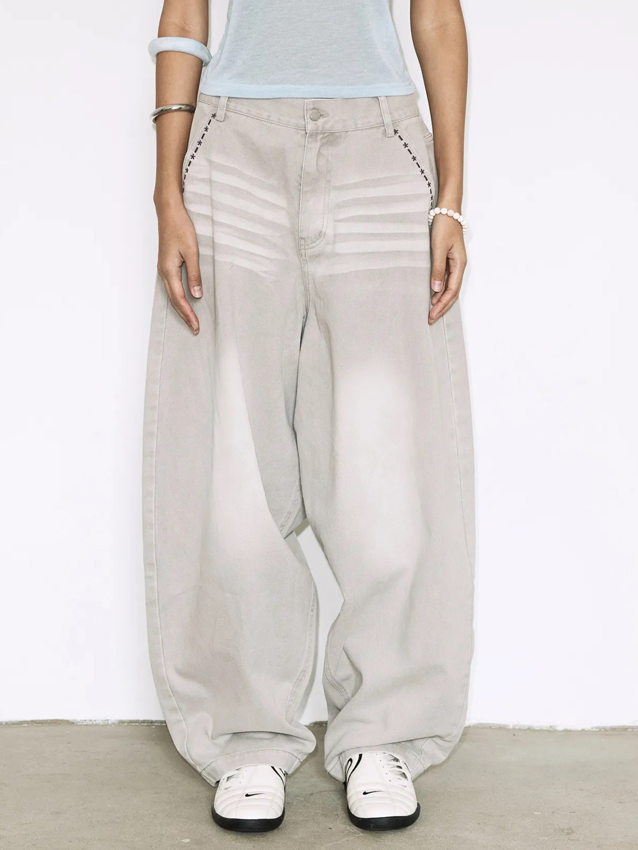【FANCY CLUB】BAYWATCH DENIM PANTS