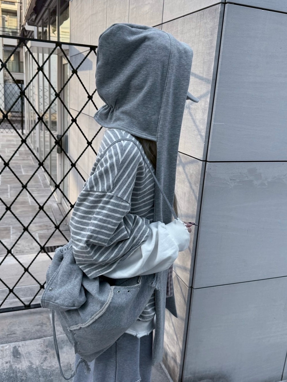 3/1 20:00発売 受注制【nmtc +】sweat hood balaclava / 【エヌエムティーシープラス】スウェットフードバラクラバ (2color)