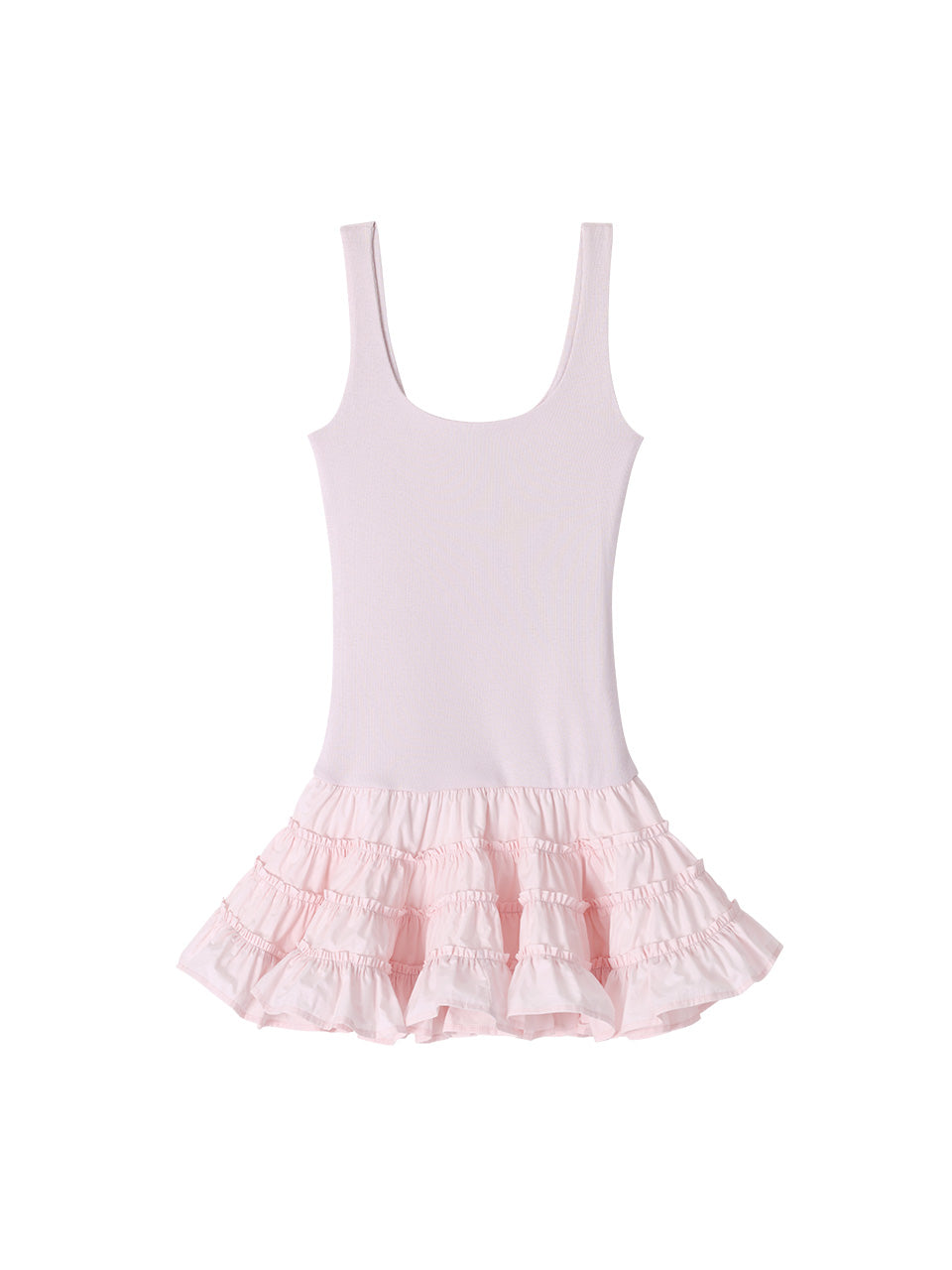【CRANK】FRILL TIERED DRESS