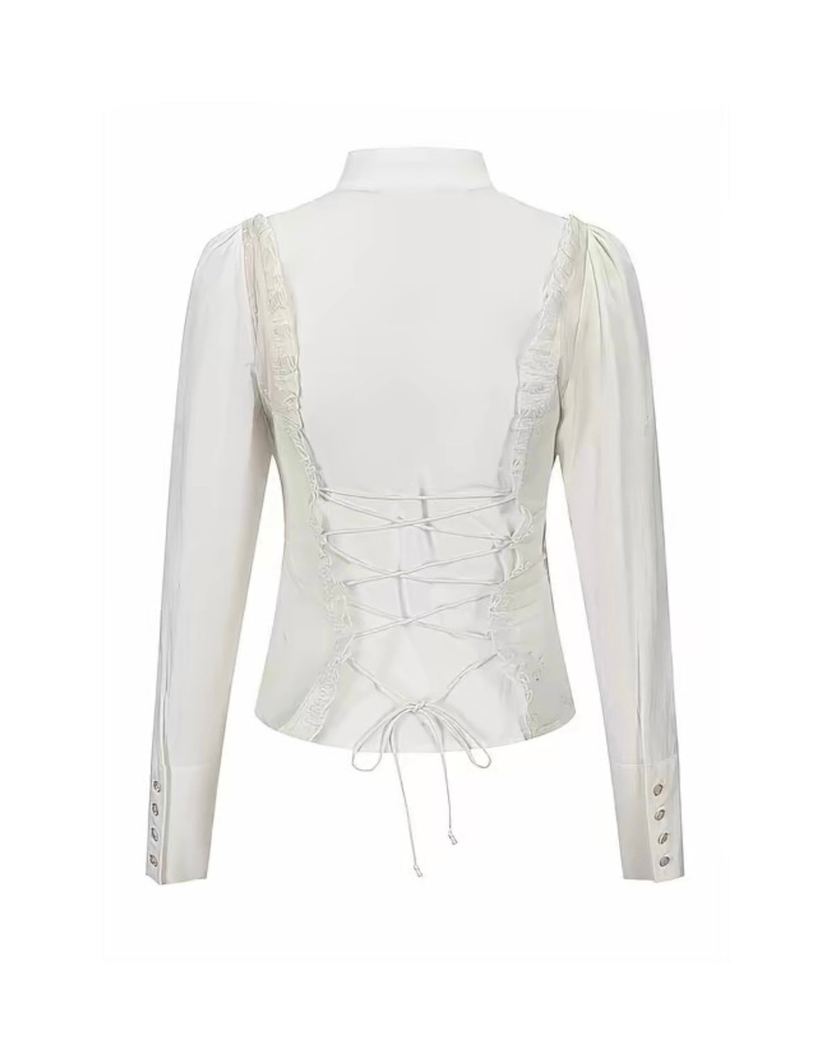 【Cest Nous】Napoleon Ruffled Blouse