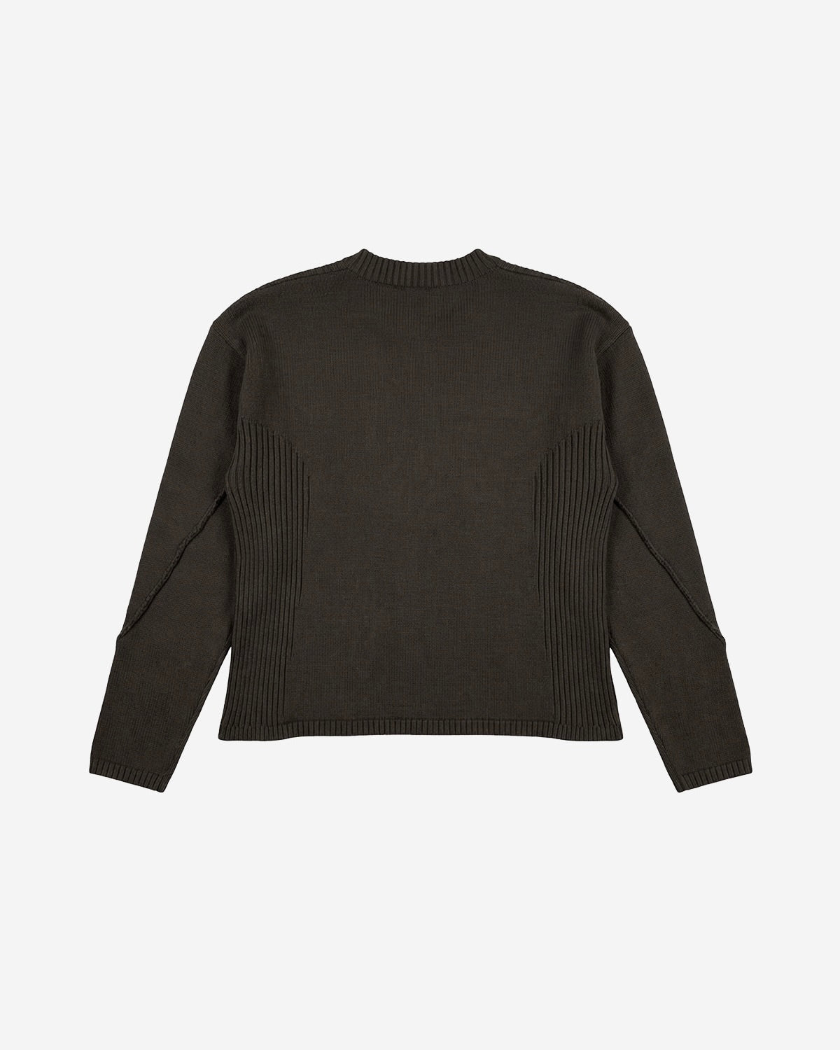 【BLR BLUER】Faded Vintage Henley Knit Sweater