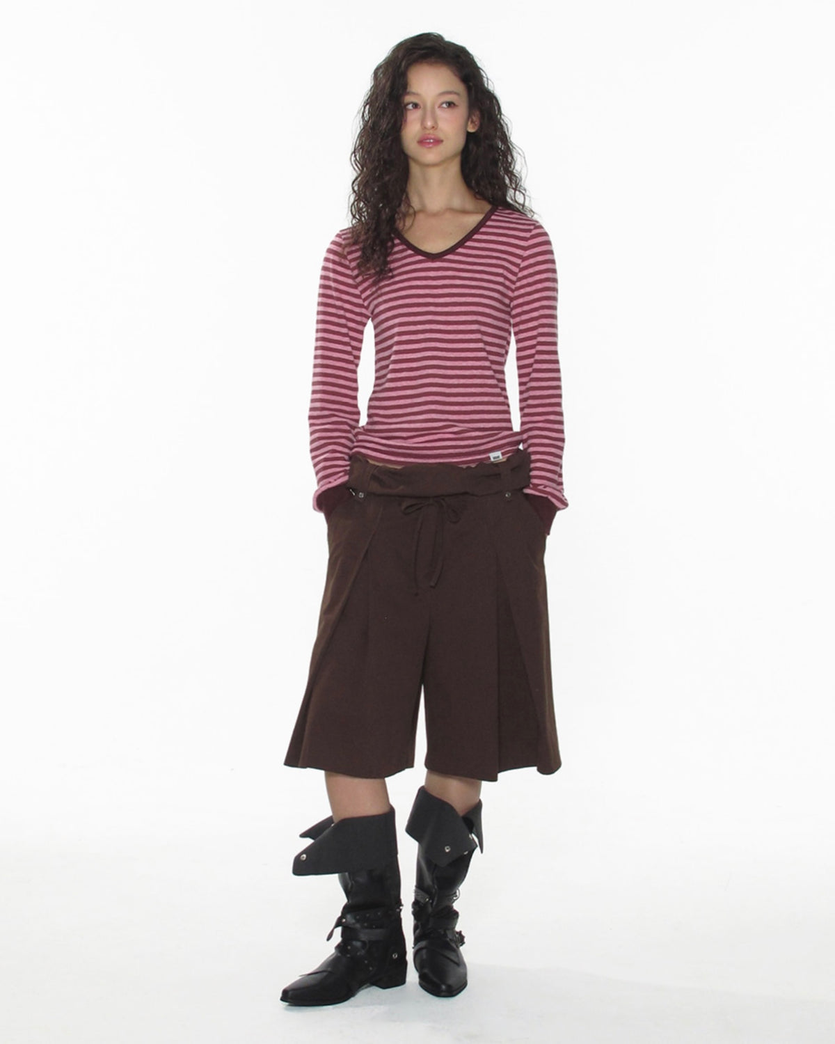 【CRANK】ROLLDOWN BERMUDA SHORTS