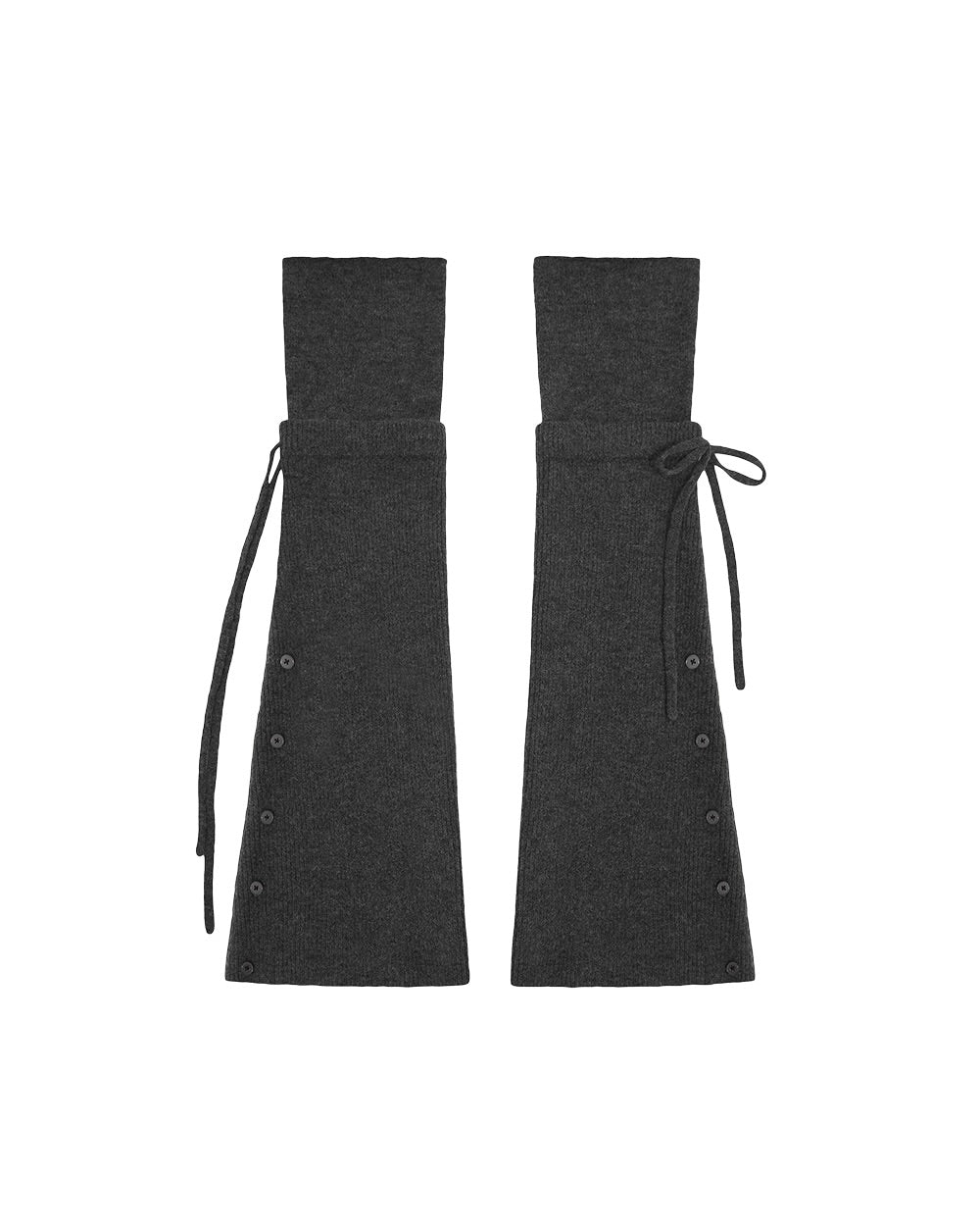 【TUOMIO】LAYERED KNIT LEG WARMER