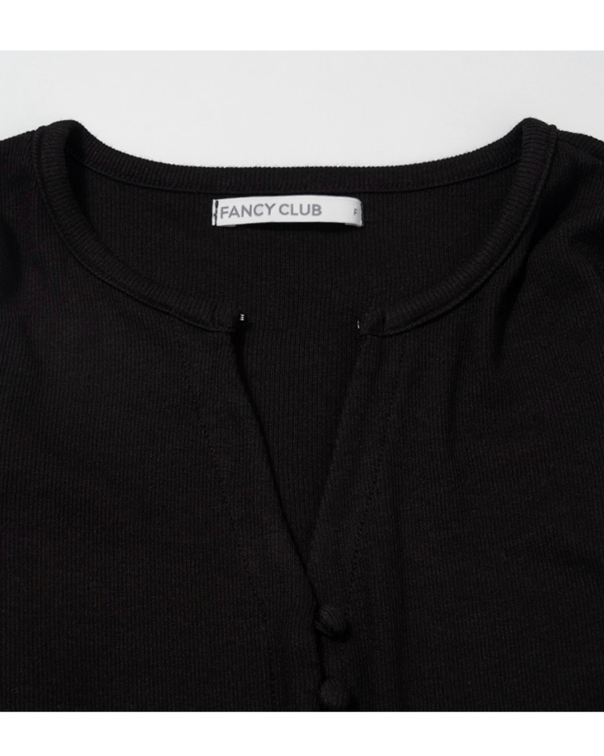 【FANCY CLUB】KEYHOLE HOOK CARDIGAN