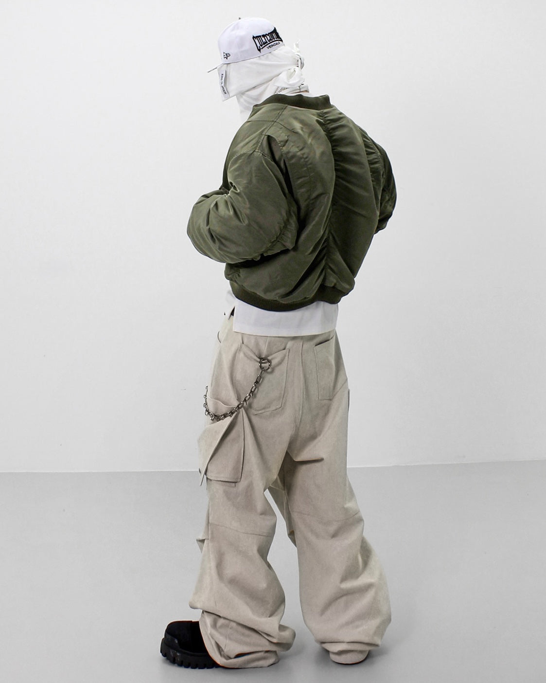 【roaringrad】26 Parachute Cargo Pants