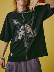 【GALFY】ハーフ＆ハーフTEE