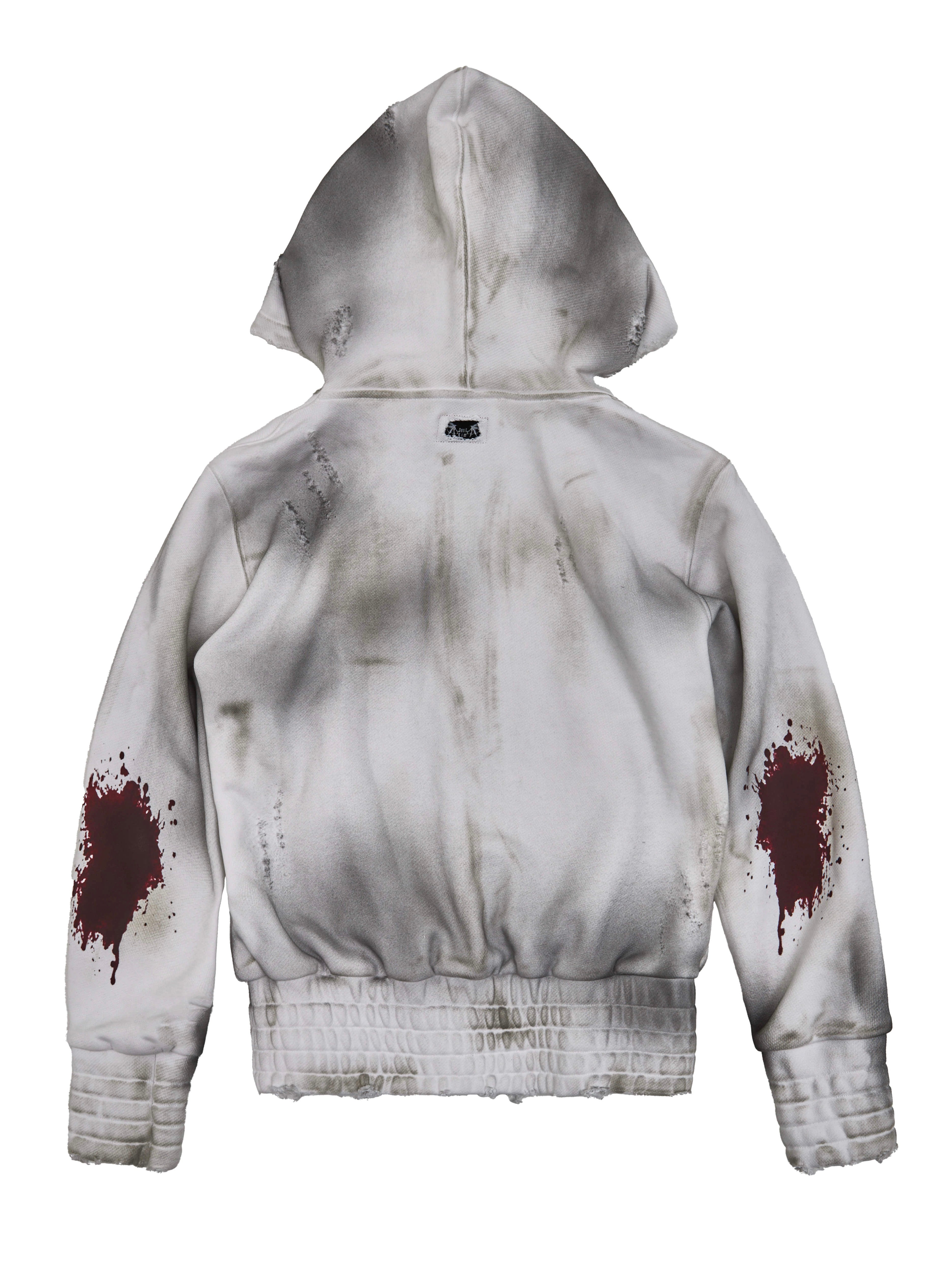 【DEVIL KIM】BLOOD HOODIE ZIPUP