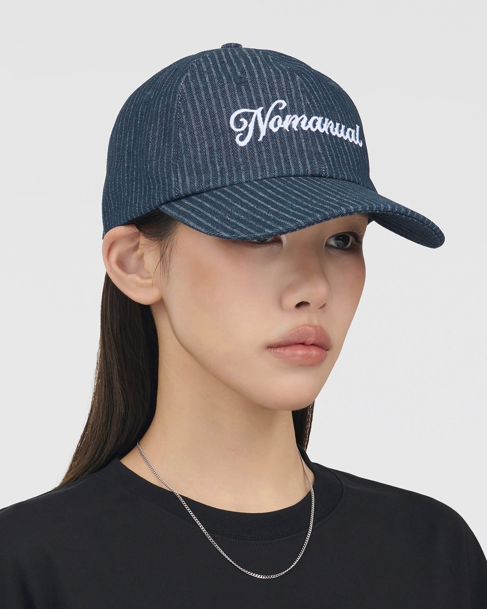 【NOMANUAL】NM STRIPE BALL CAP