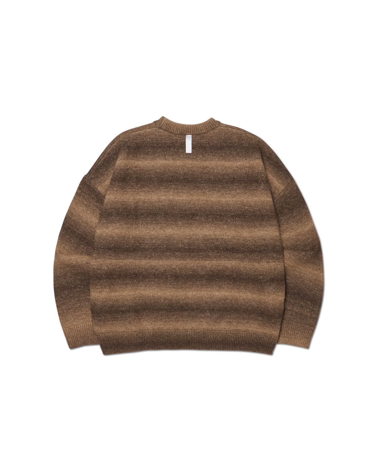 【NOMANUAL】CROPPED GRADATION KNIT