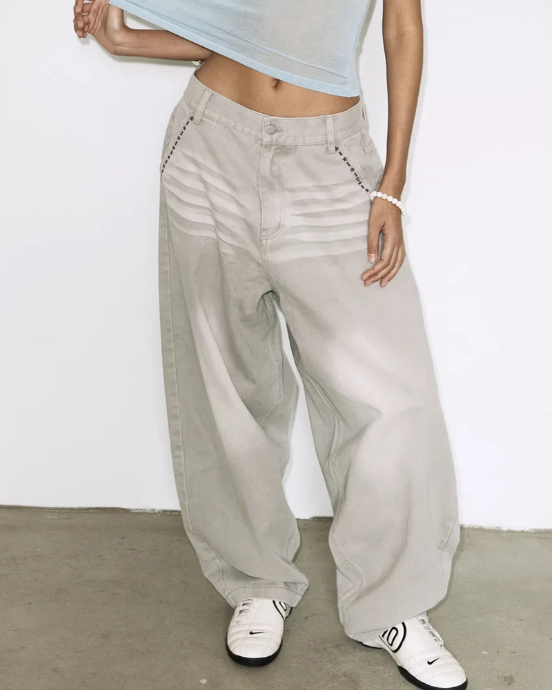 【FANCY CLUB】BAYWATCH DENIM PANTS