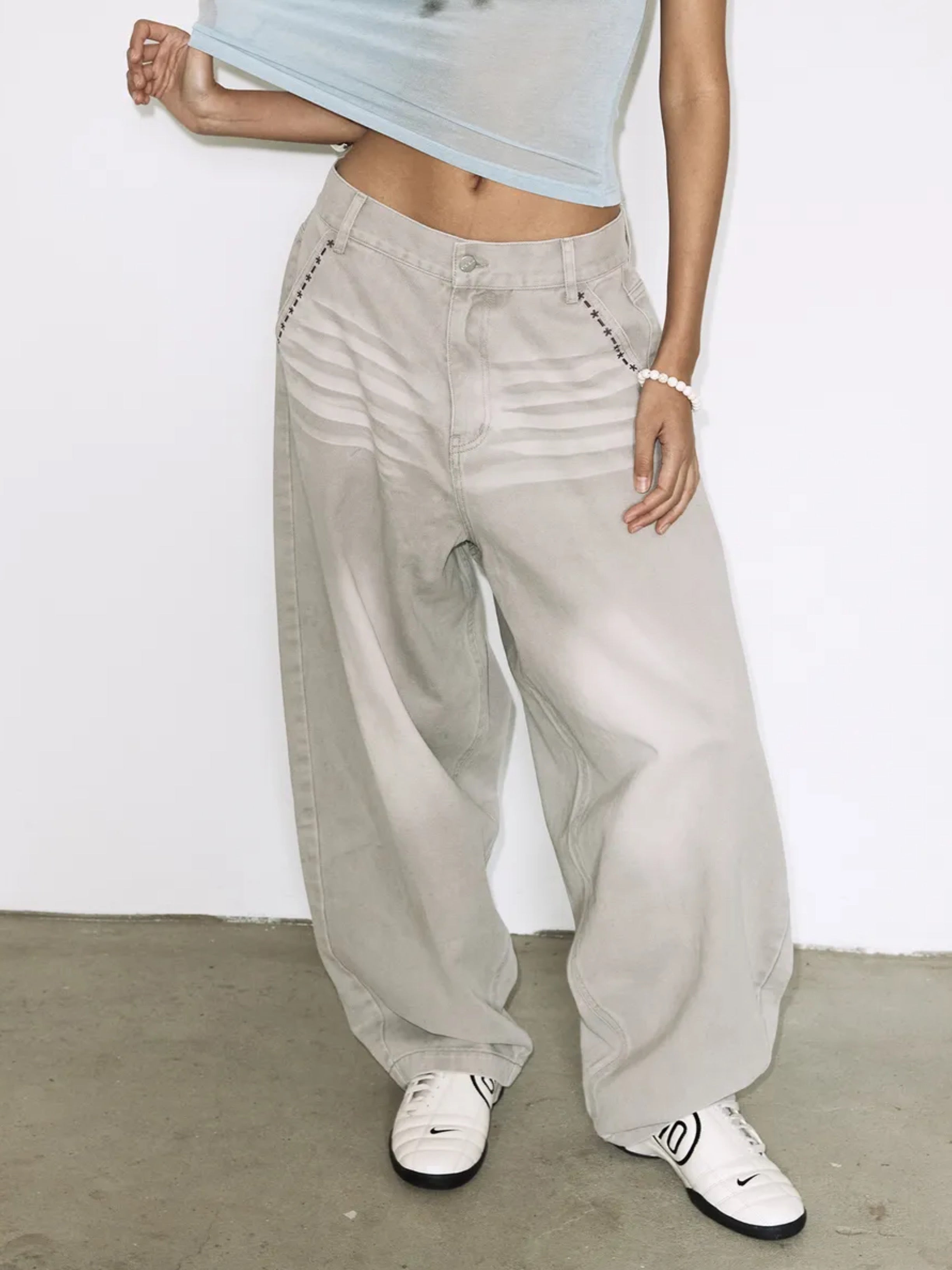 【FANCY CLUB】BAYWATCH DENIM PANTS