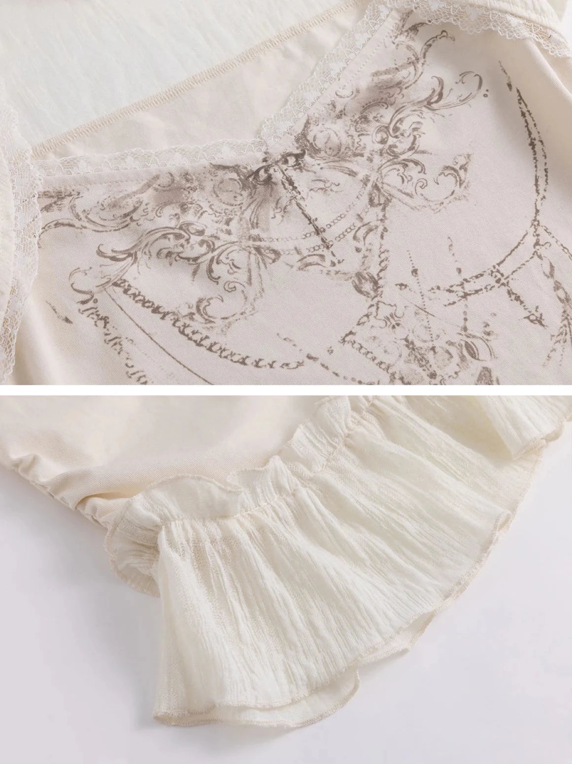 【Cest Nous】Butterfly bone top