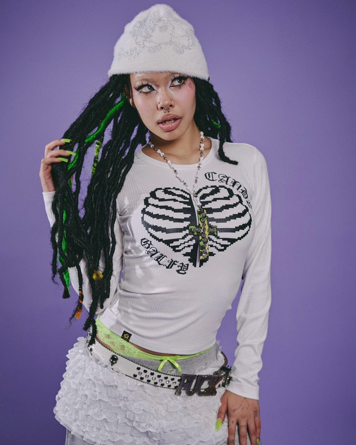 【GALFY】骨×LOVE ロンTee