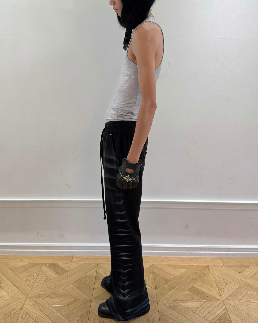 【LECYTO】Dirty Flare Sweatpants