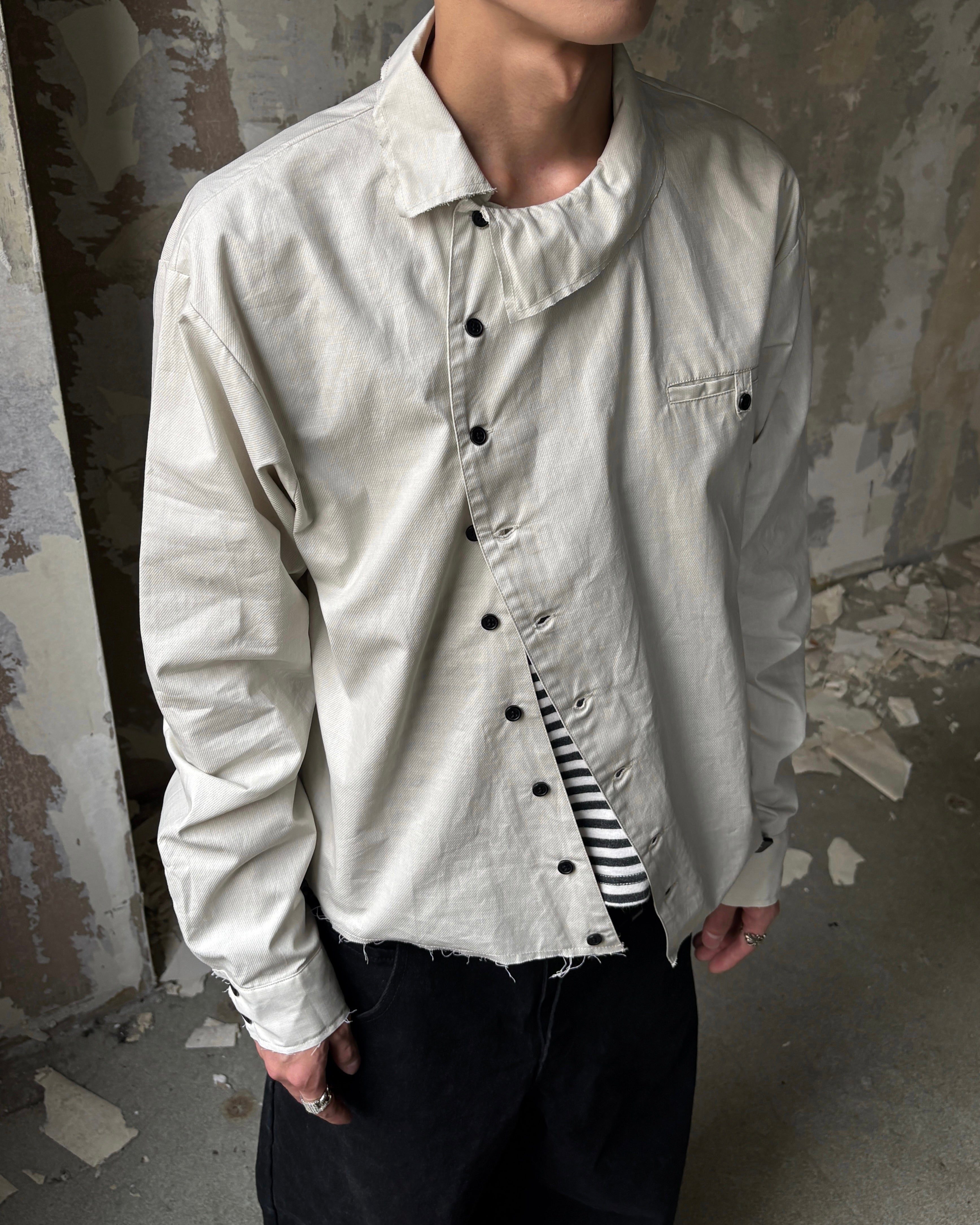 【Lee fi Ne】Offset Fade Shirt