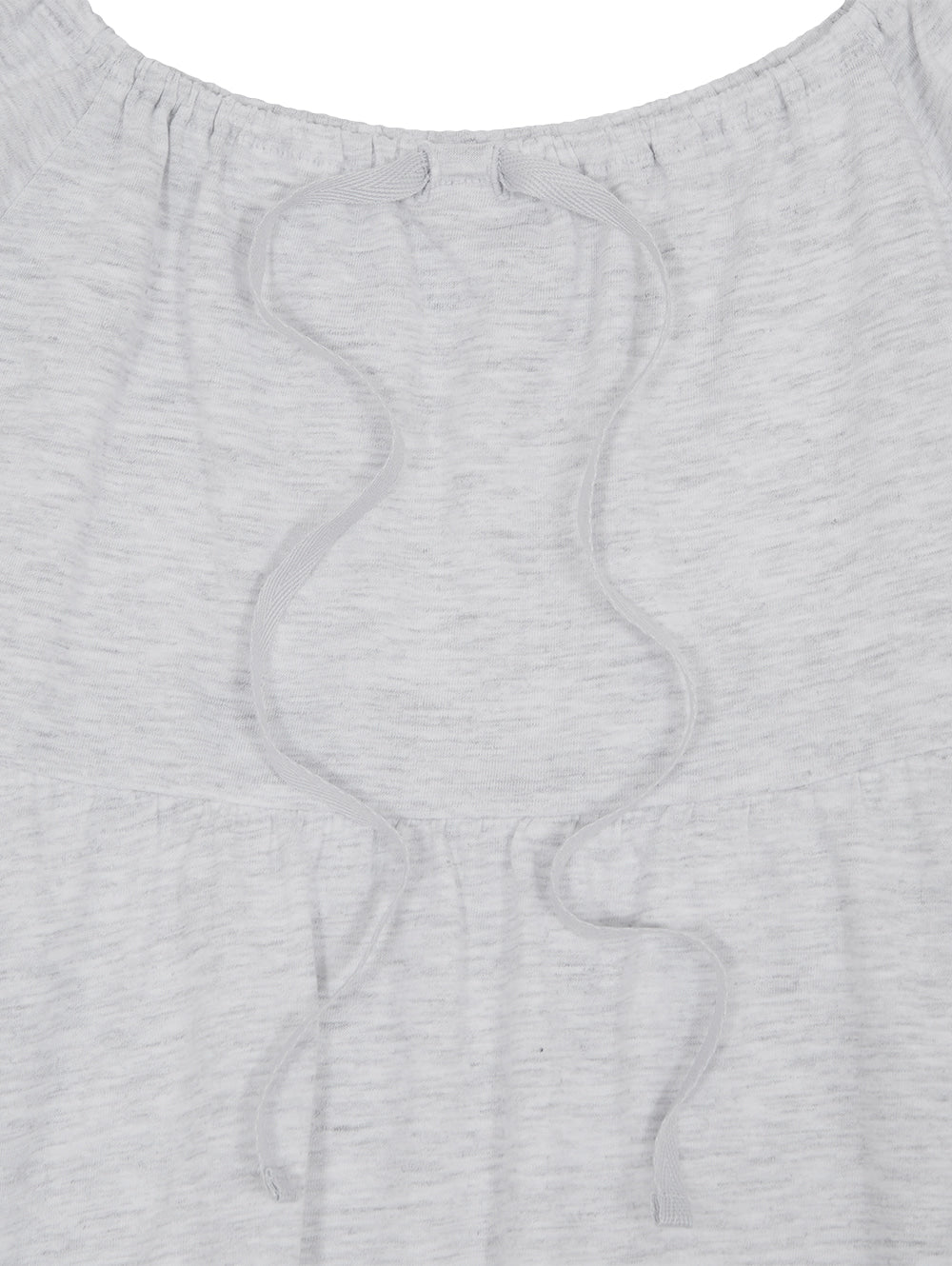 【TUOMIO】SHIRRED POCKET TOP