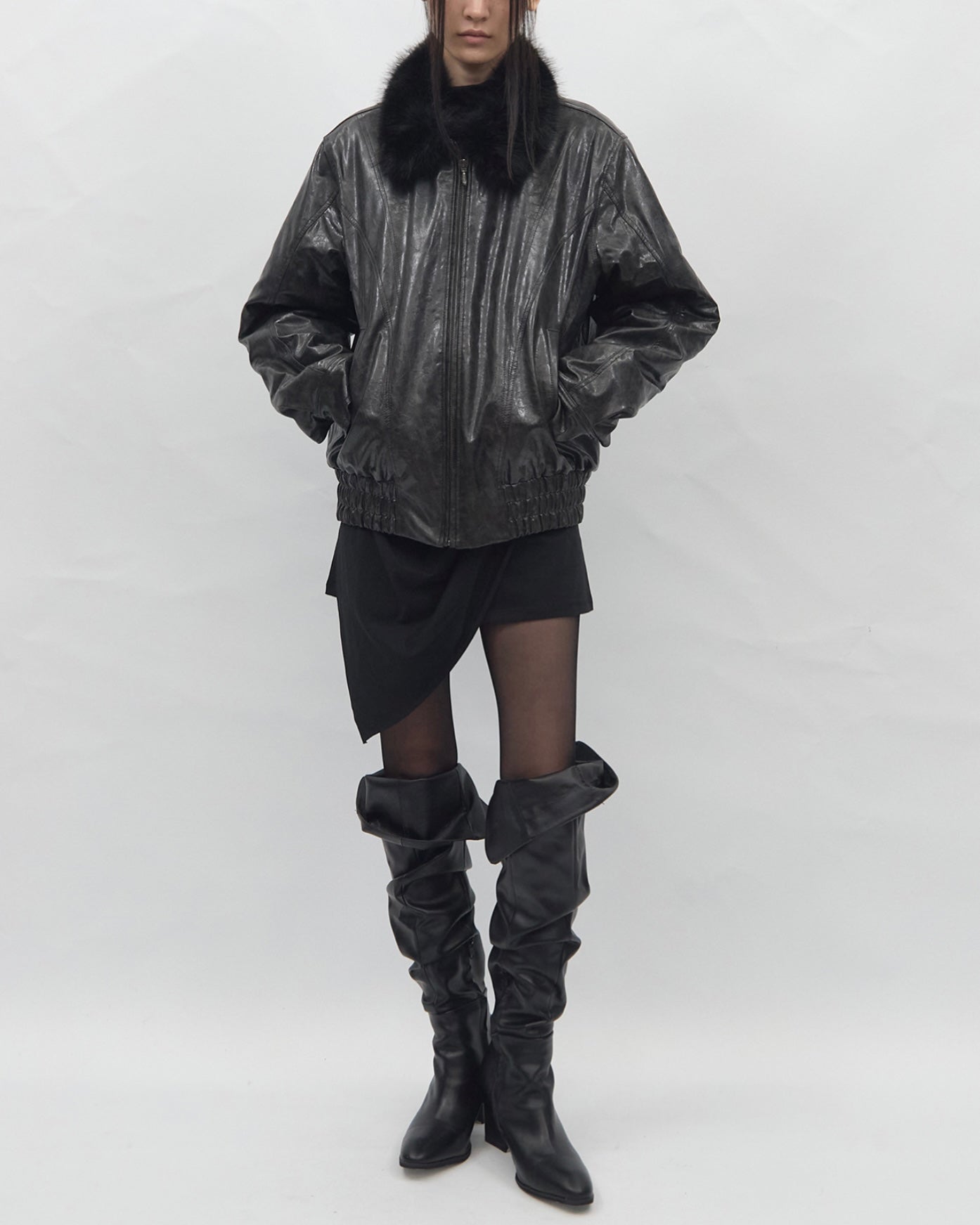 【BLR BLUER】Cracked Trace Jacket