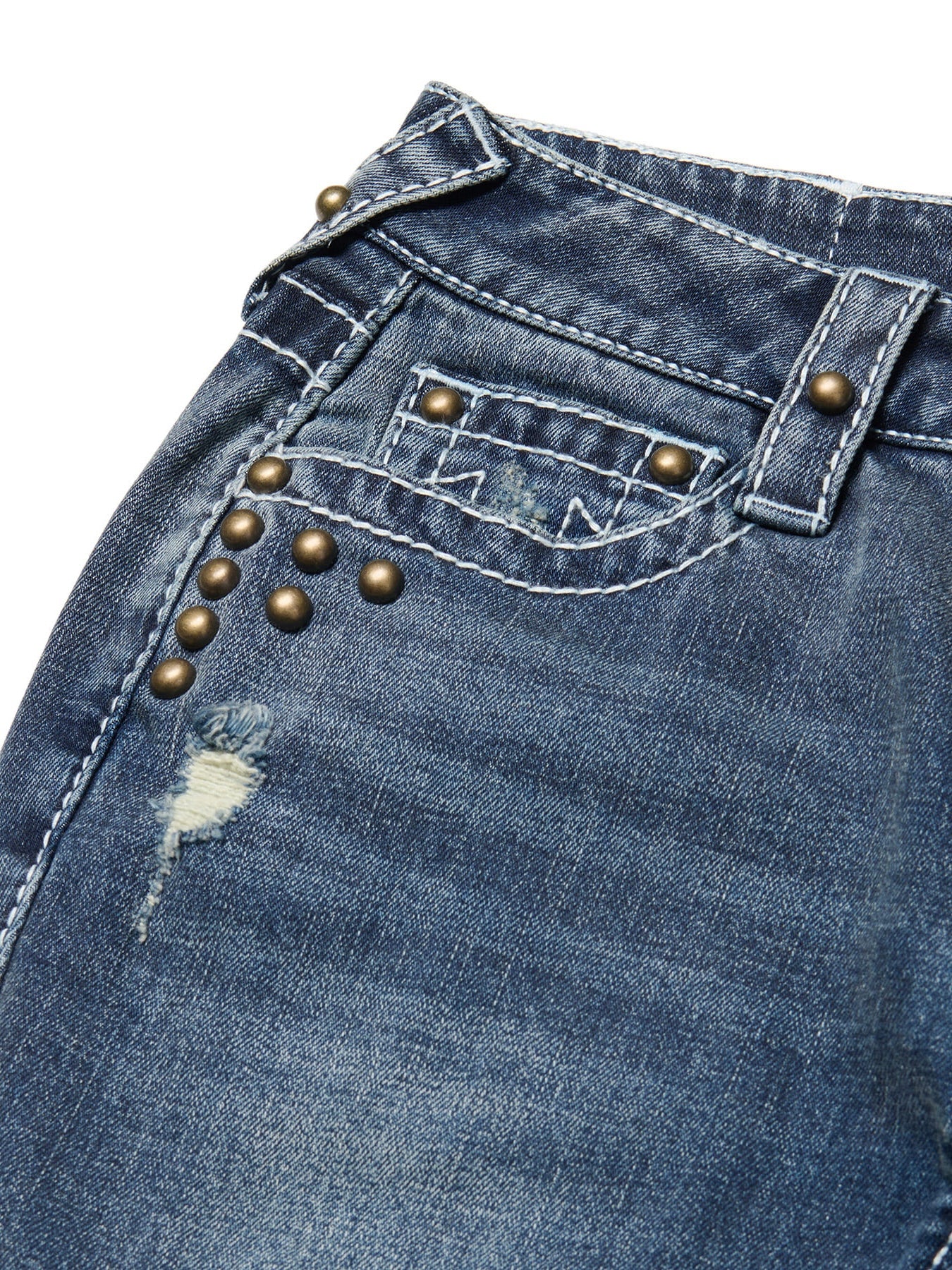【NOMANUAL×TRUE RELIGION】NO RELIGION BOOTCUT DENIM PANTS