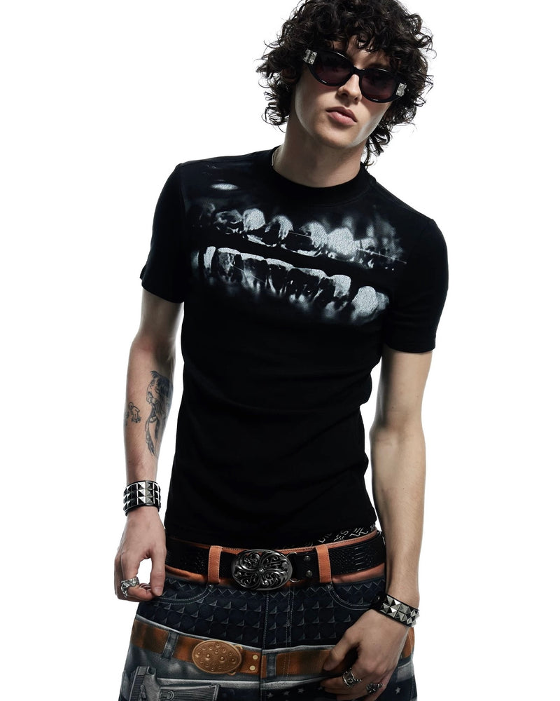 【DND4DES】Teeth Wool Short Sleeve