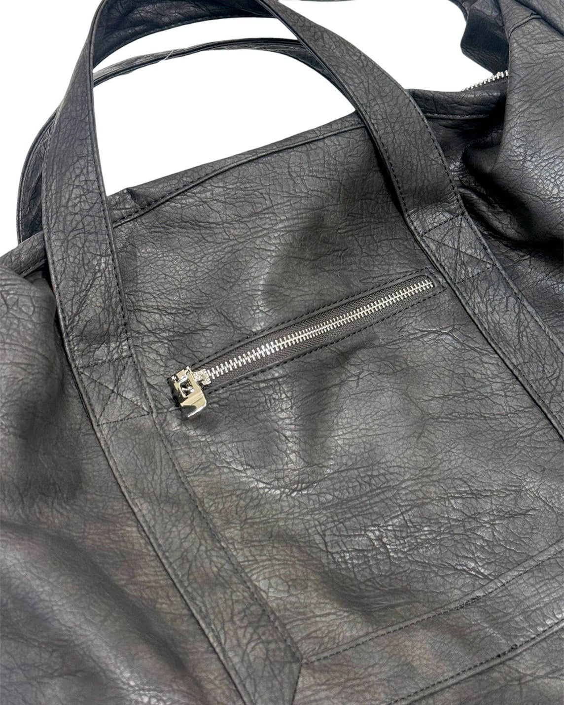 受注制【nmtc+】Vintage PU leather shoulder bag