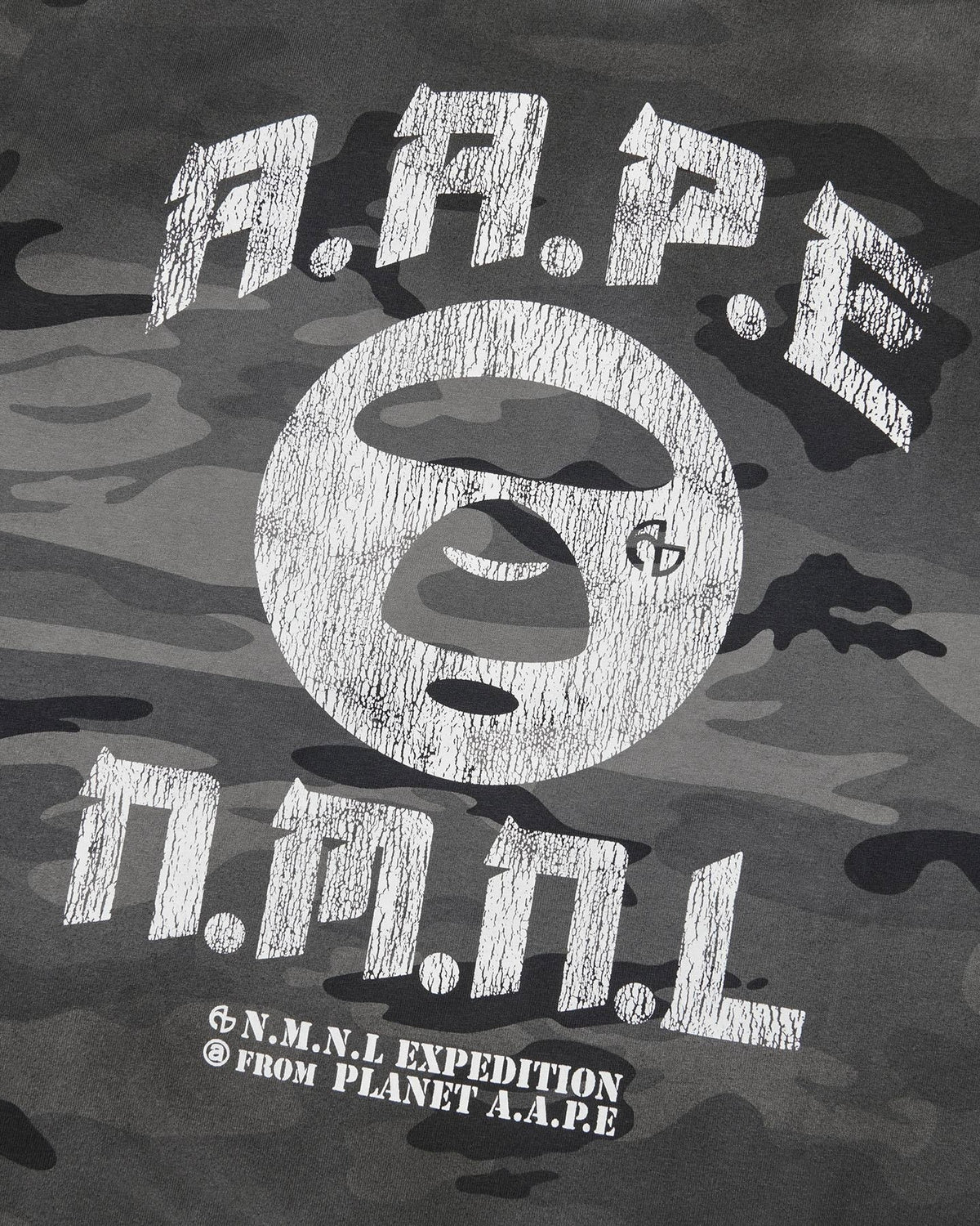 【NOMANUAL】AAPE X NMNL LAYERED LONG SLEEVE TEE