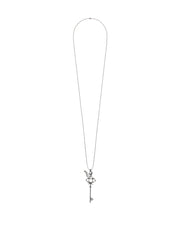 【LECYTO】Winged Key Pendant Necklace